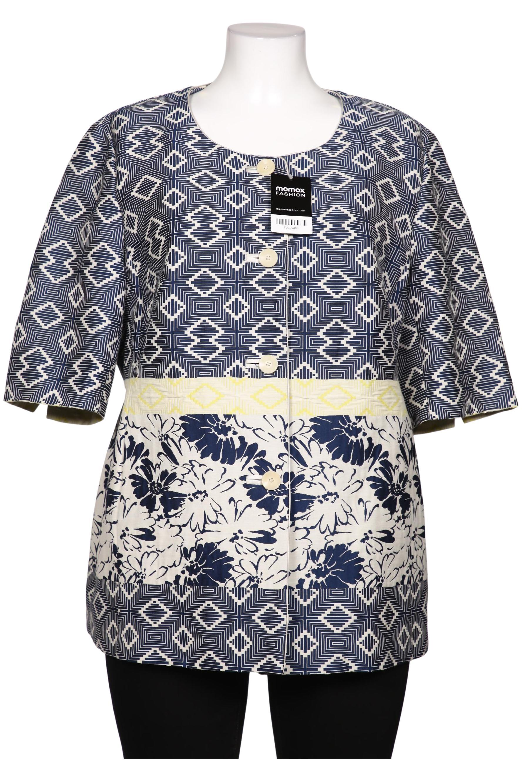 

Selection by Ulla Popken Damen Blazer, mehrfarbig, Gr. 46