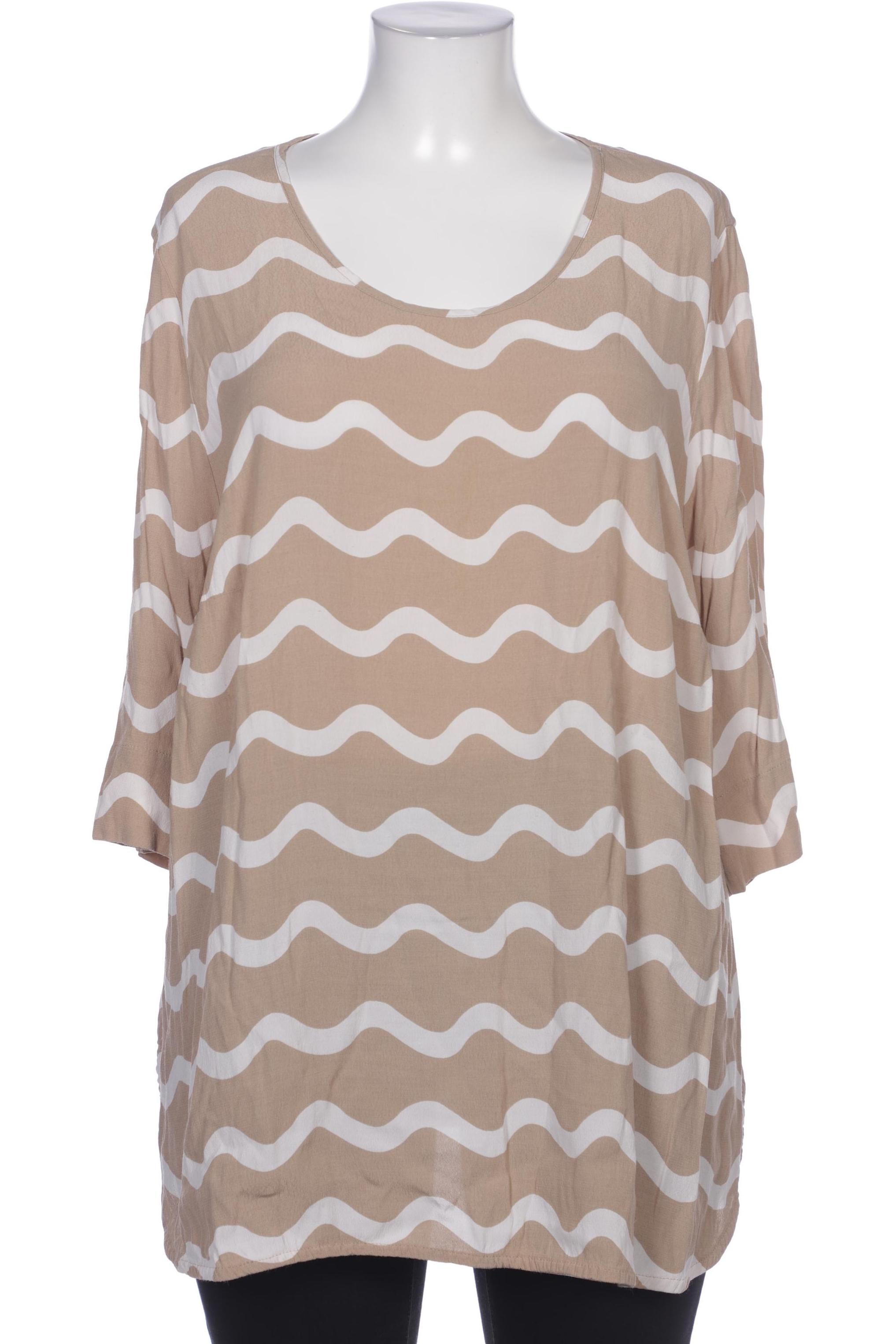 

Selection by Ulla Popken Damen Bluse, beige, Gr. 50