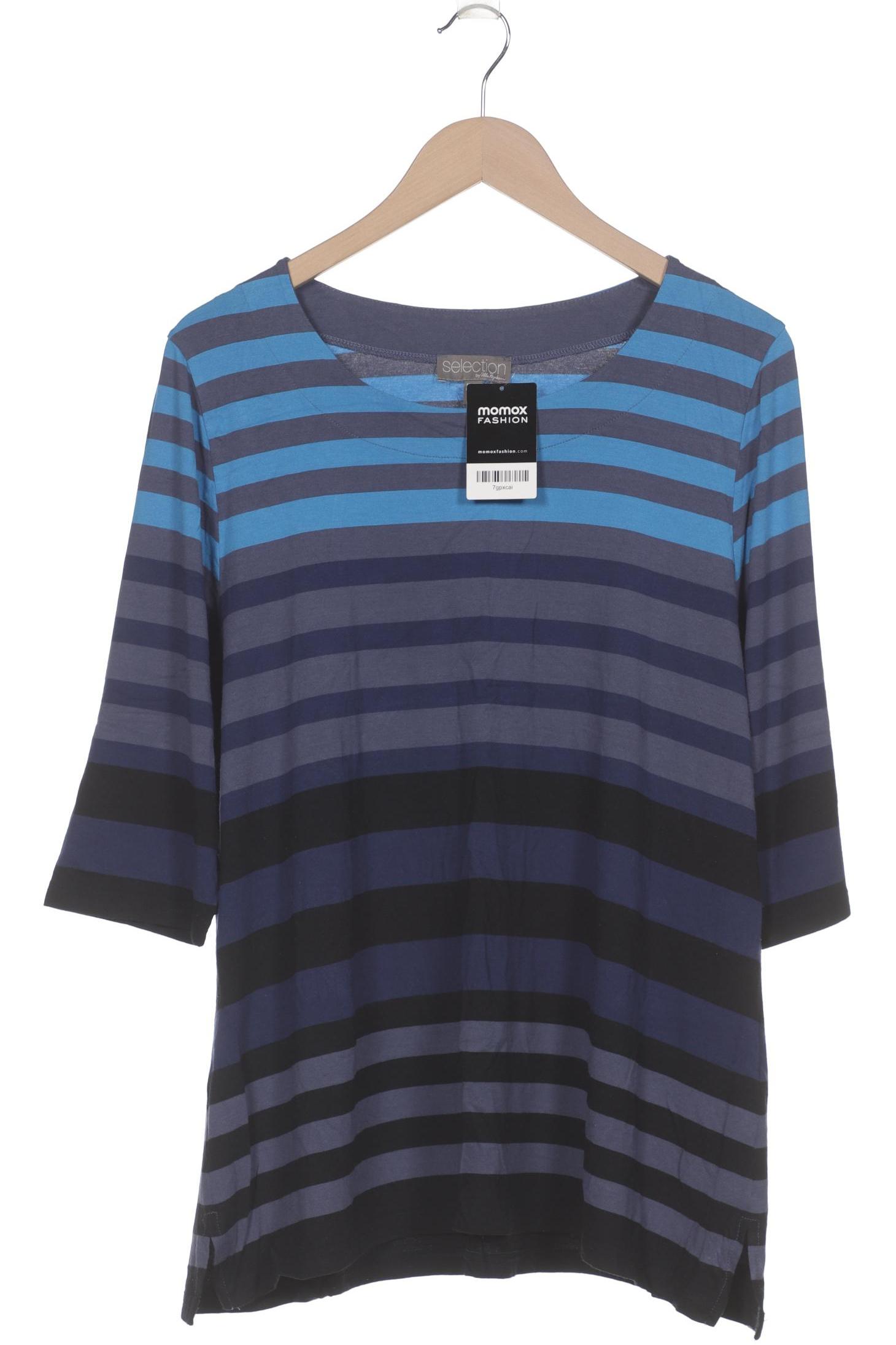 

Selection by Ulla Popken Damen T-Shirt, marineblau, Gr. 46