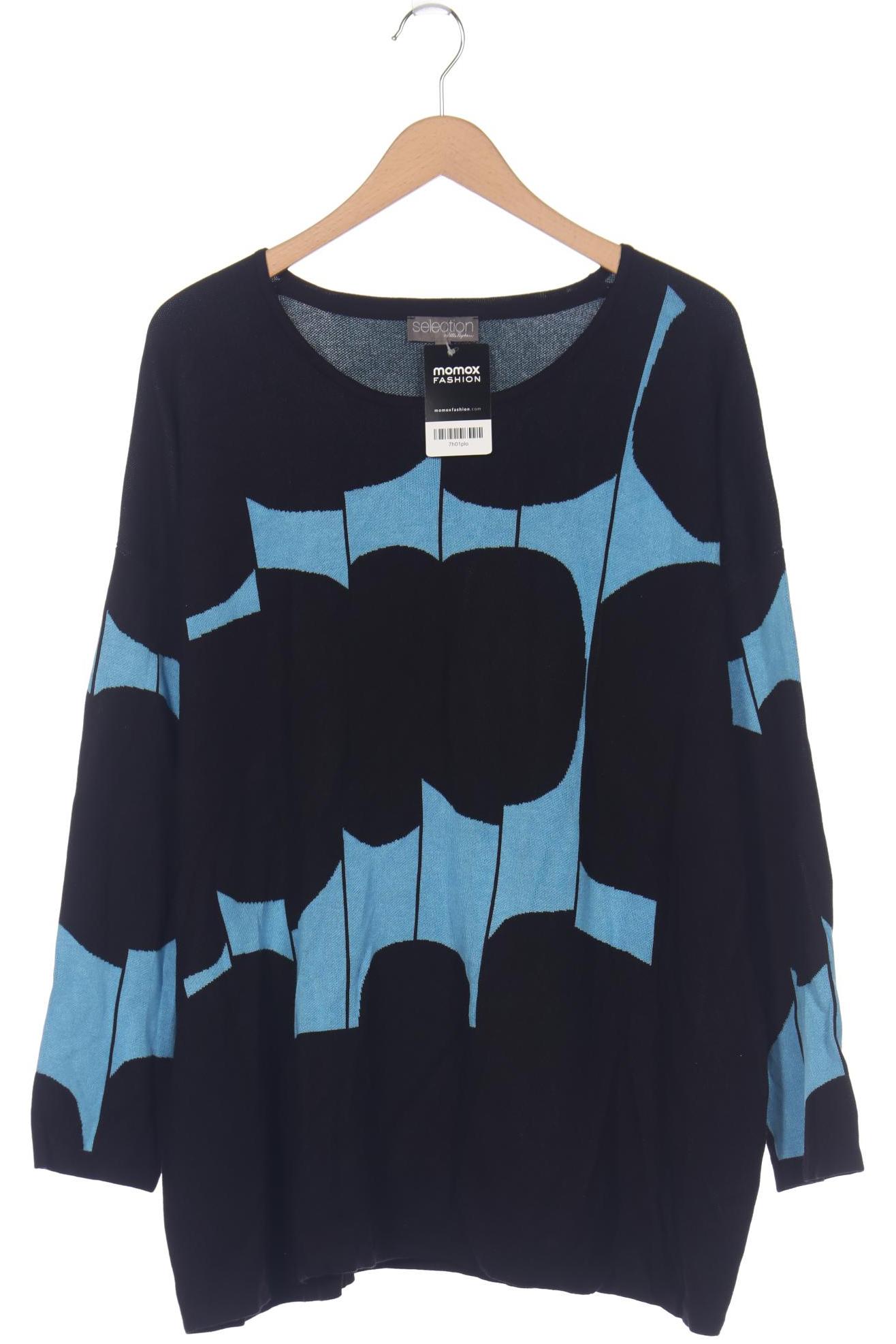 

Selection by Ulla Popken Damen Pullover, schwarz, Gr. 50