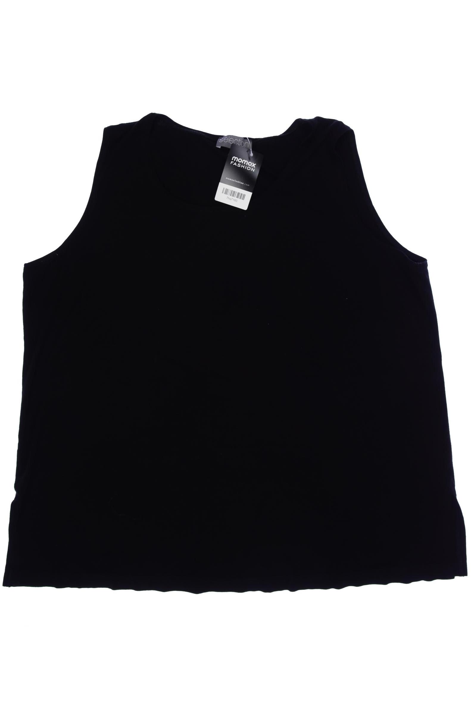 

Selection by Ulla Popken Damen Top, schwarz, Gr. 50