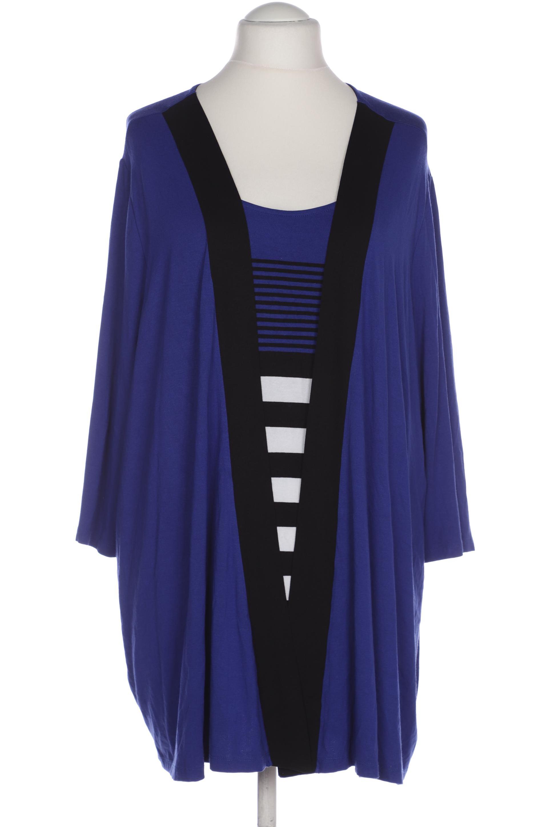 

Selection by Ulla Popken Damen Bluse, marineblau, Gr. 54