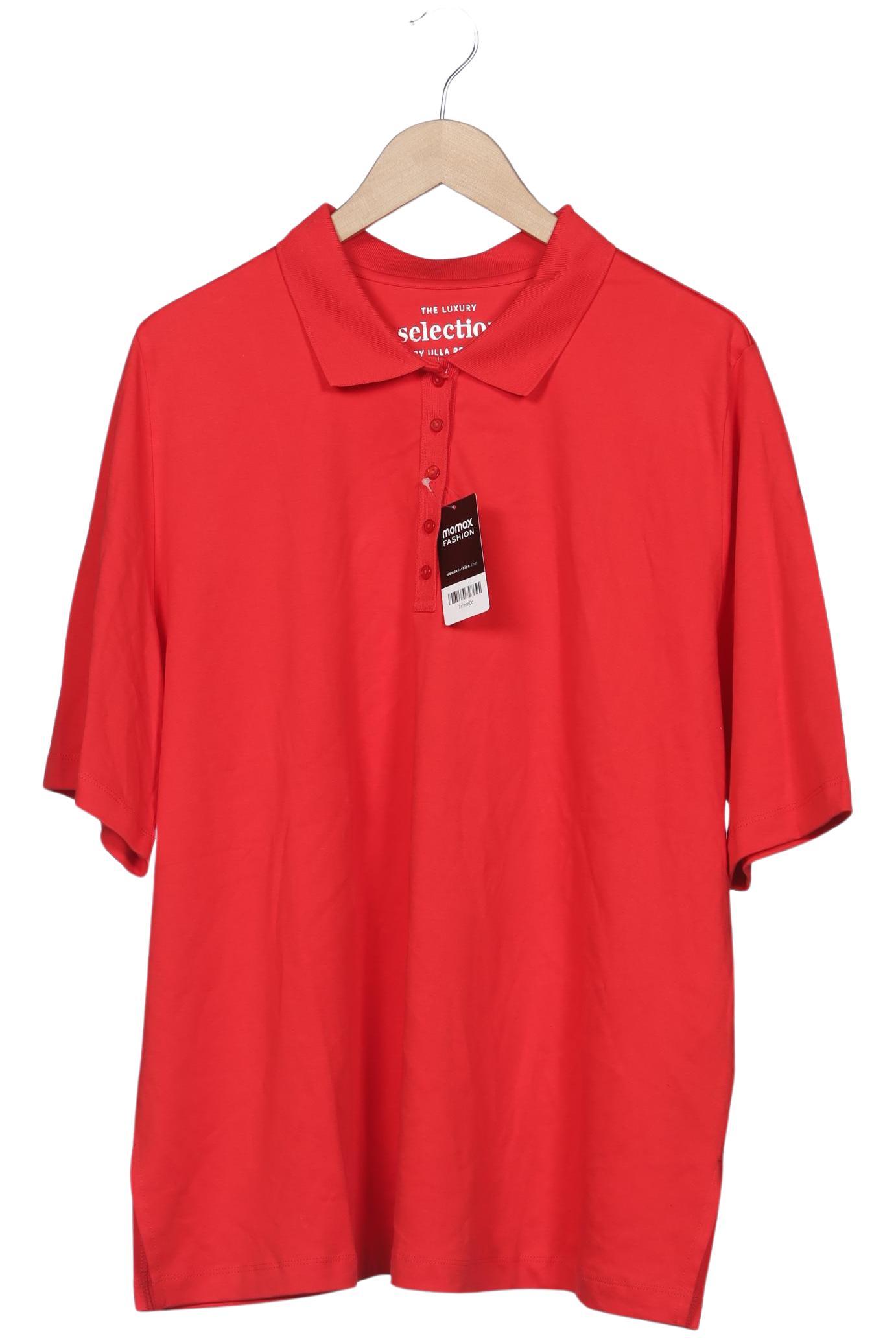 

Selection by Ulla Popken Damen Poloshirt, rot, Gr. 50