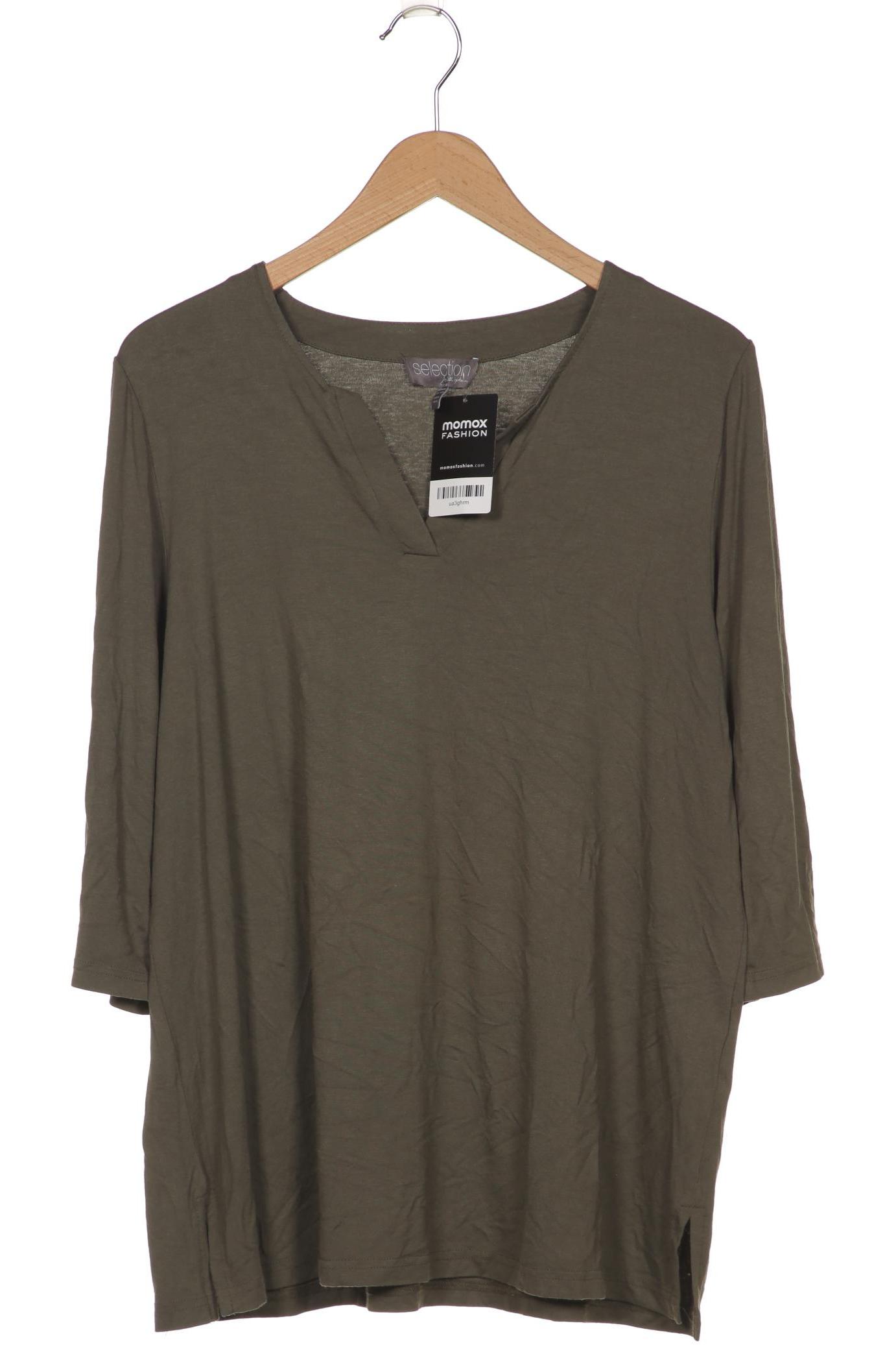 

Selection by Ulla Popken Damen Langarmshirt, grün