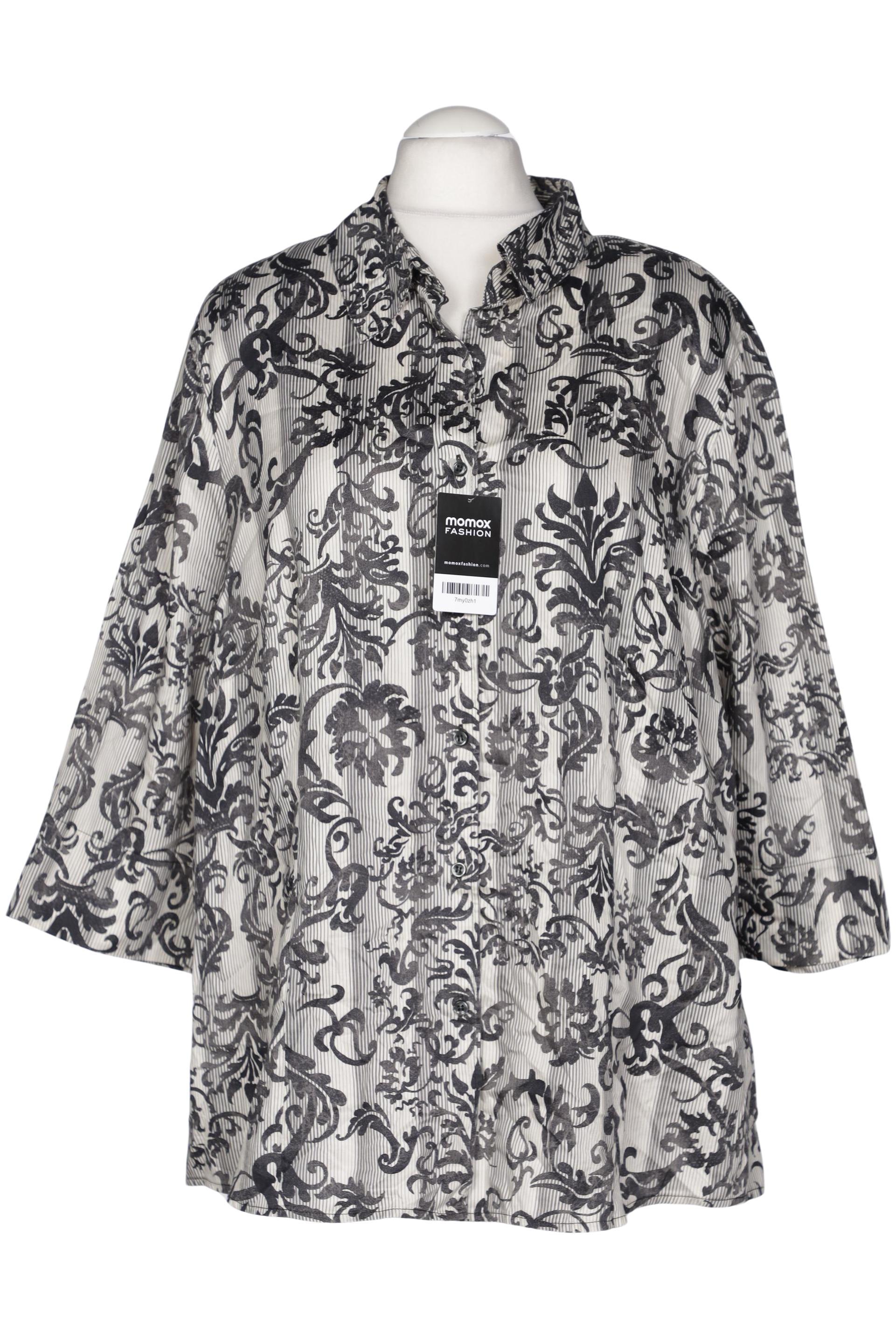 

Selection by Ulla Popken Damen Bluse, mehrfarbig, Gr. 54