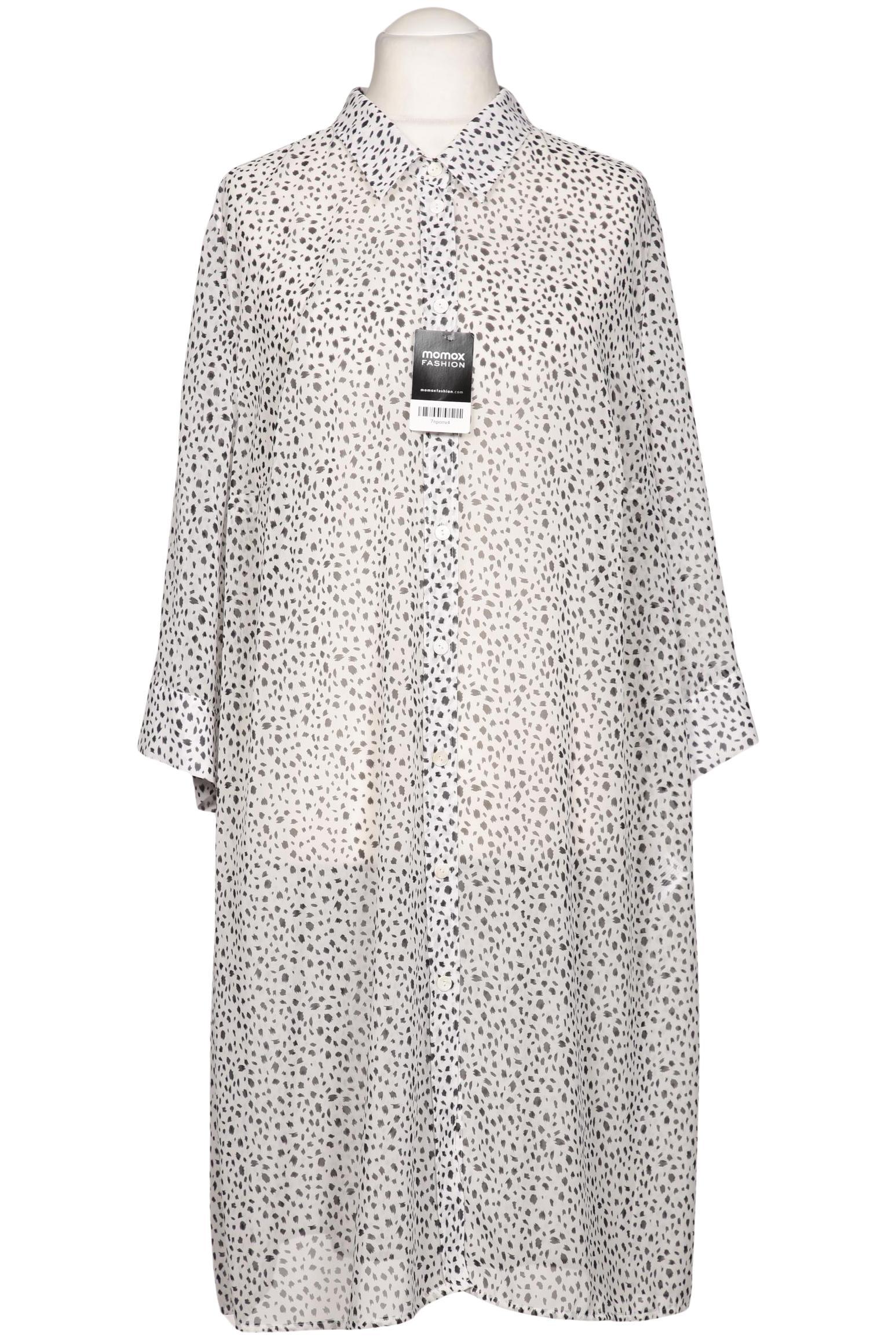 

Selection by Ulla Popken Damen Bluse, weiß, Gr. 50