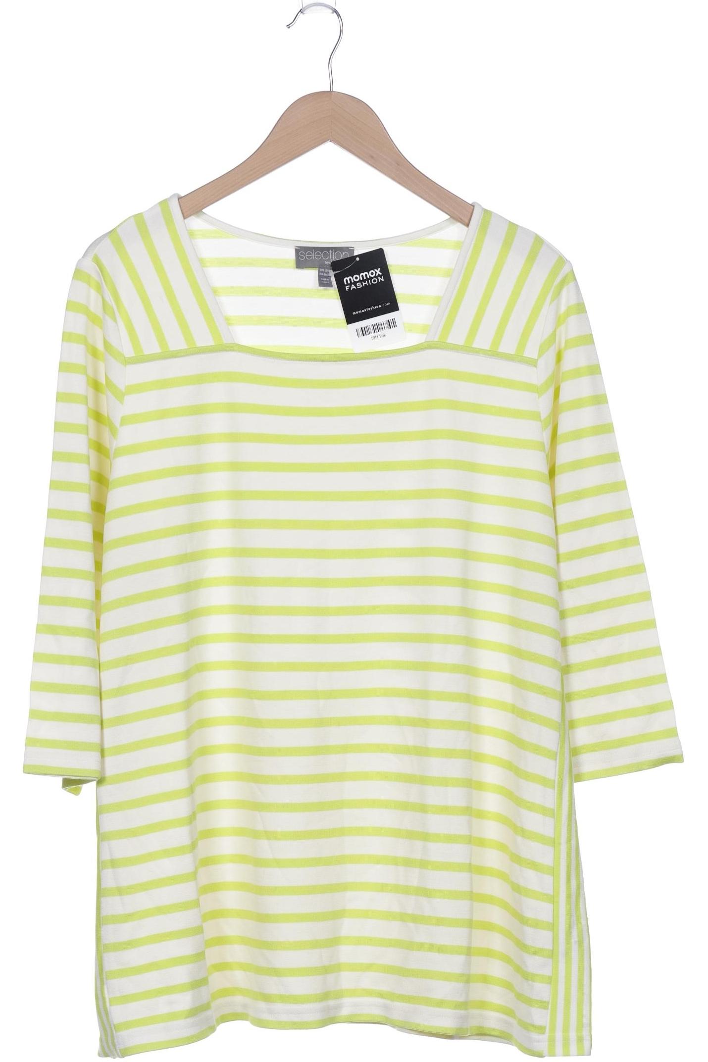 

Selection by Ulla Popken Damen Langarmshirt, cremeweiß, Gr. 50