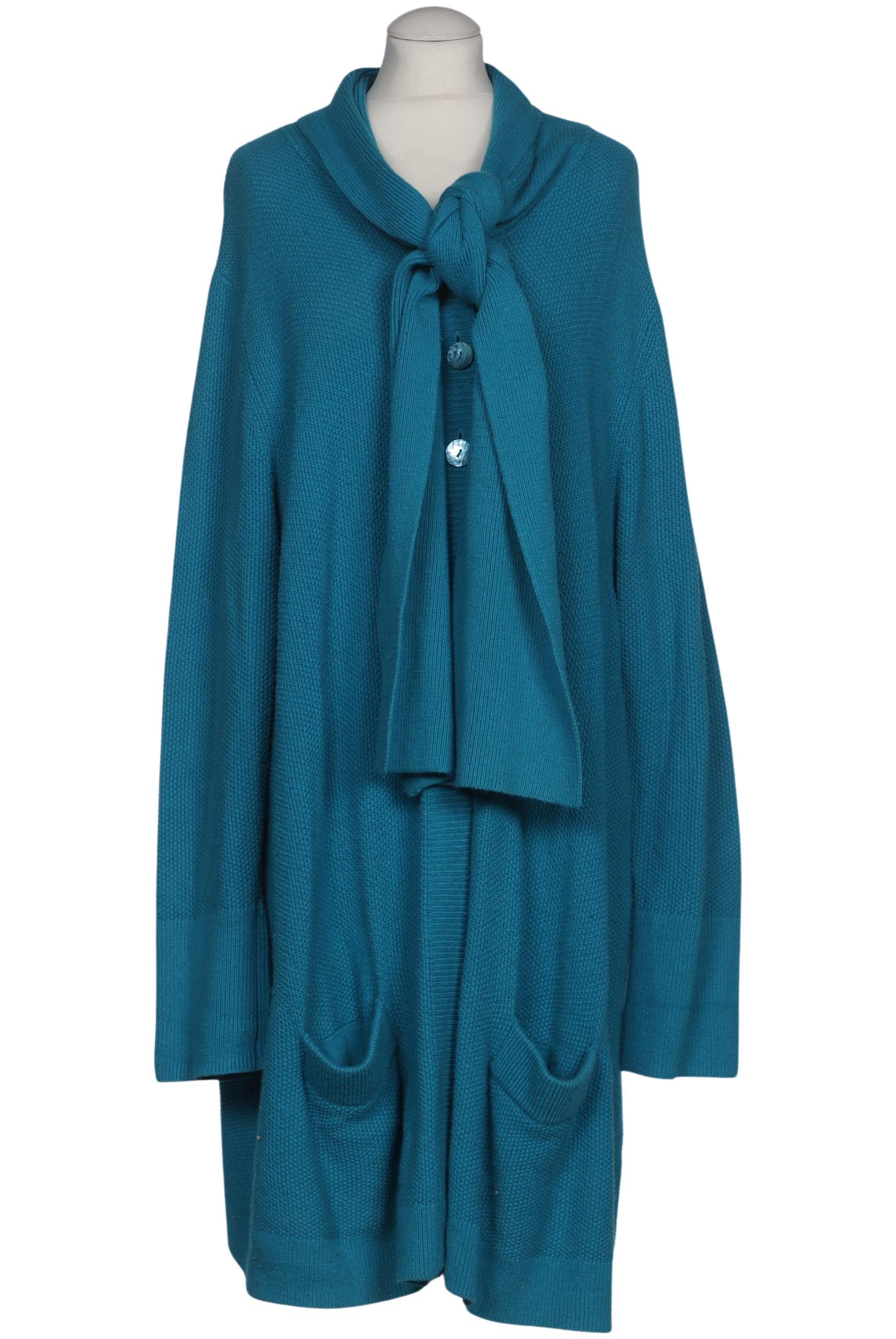 

Selection by Ulla Popken Damen Strickjacke, blau, Gr. 54
