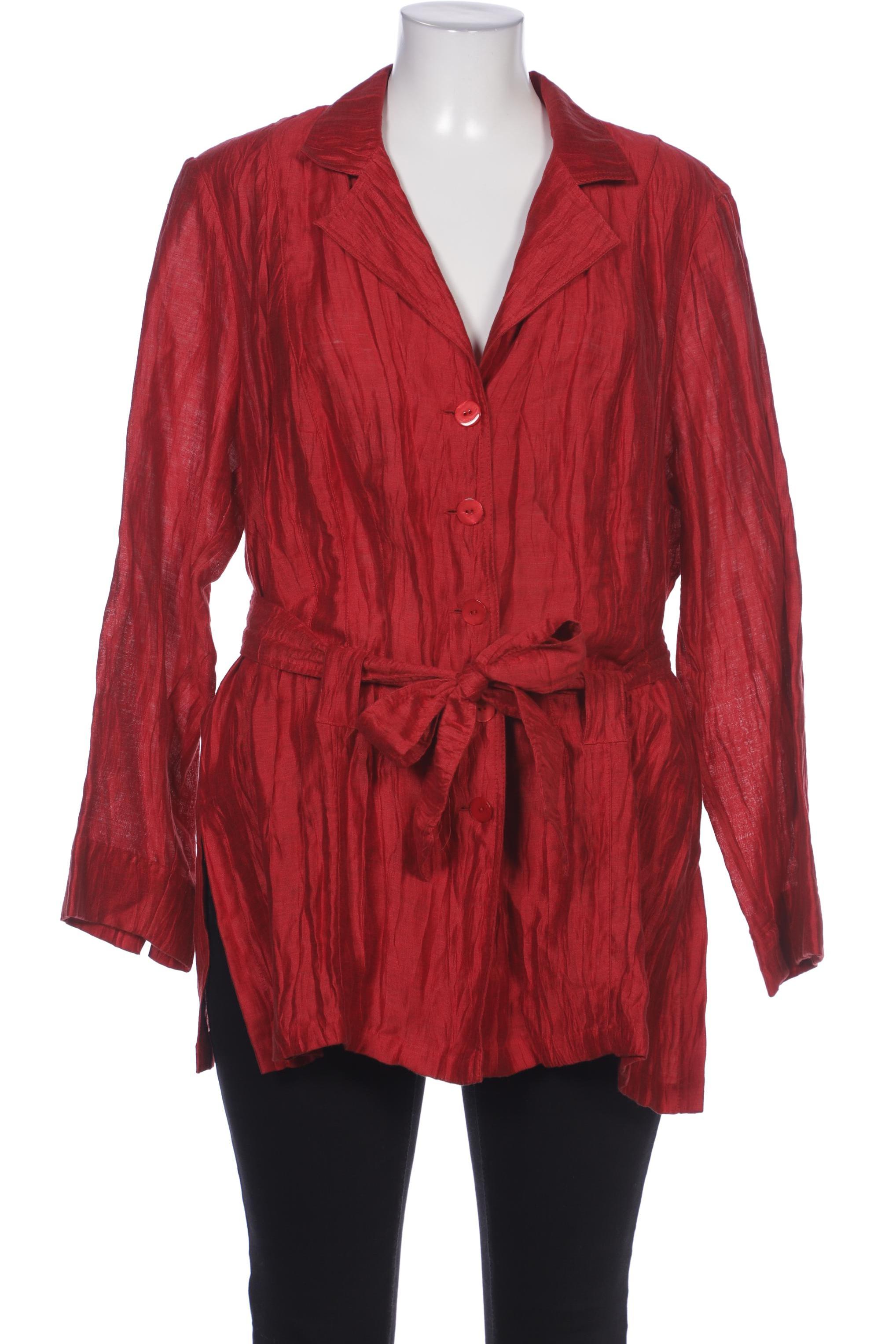 

Selection by Ulla Popken Damen Blazer, rot, Gr. 46