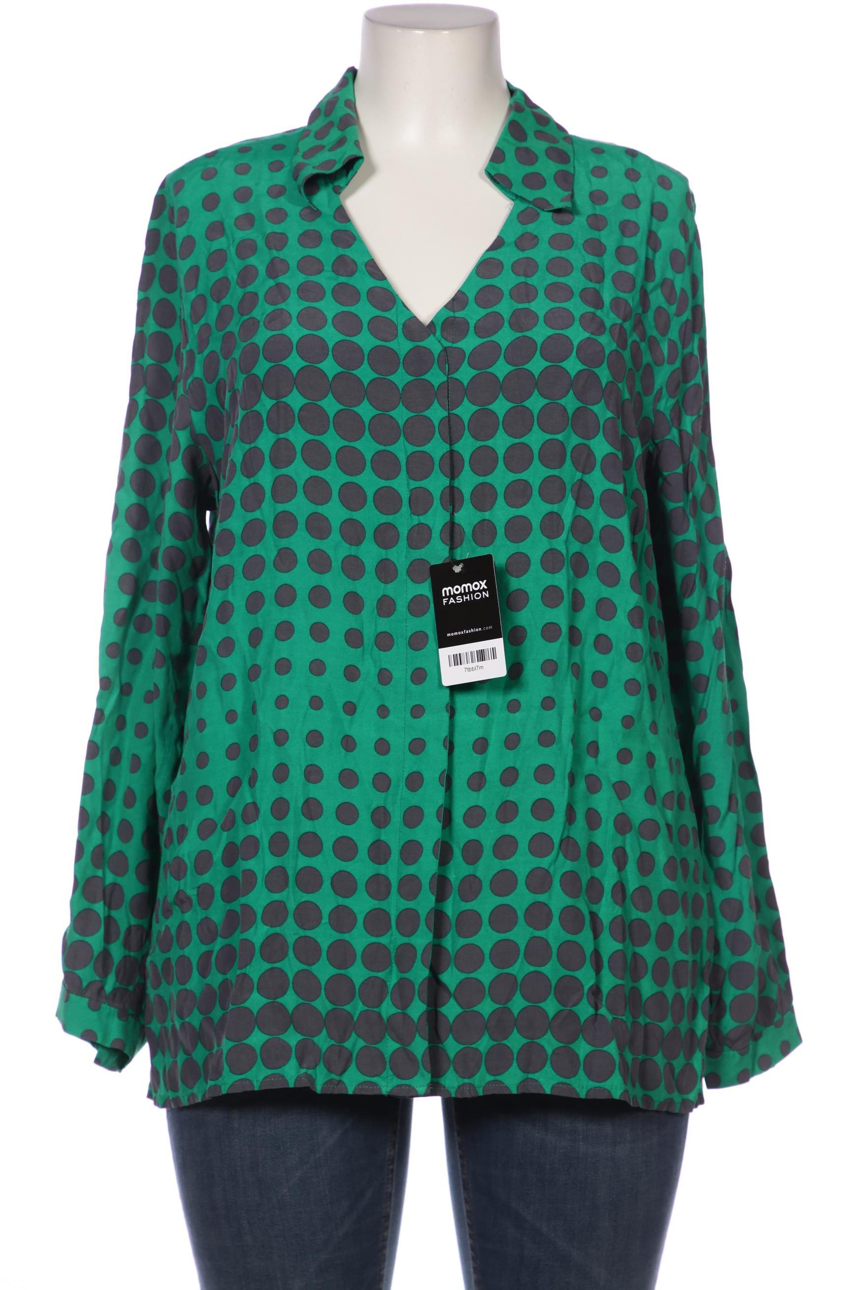 

Selection by Ulla Popken Damen Bluse, grün, Gr. 46