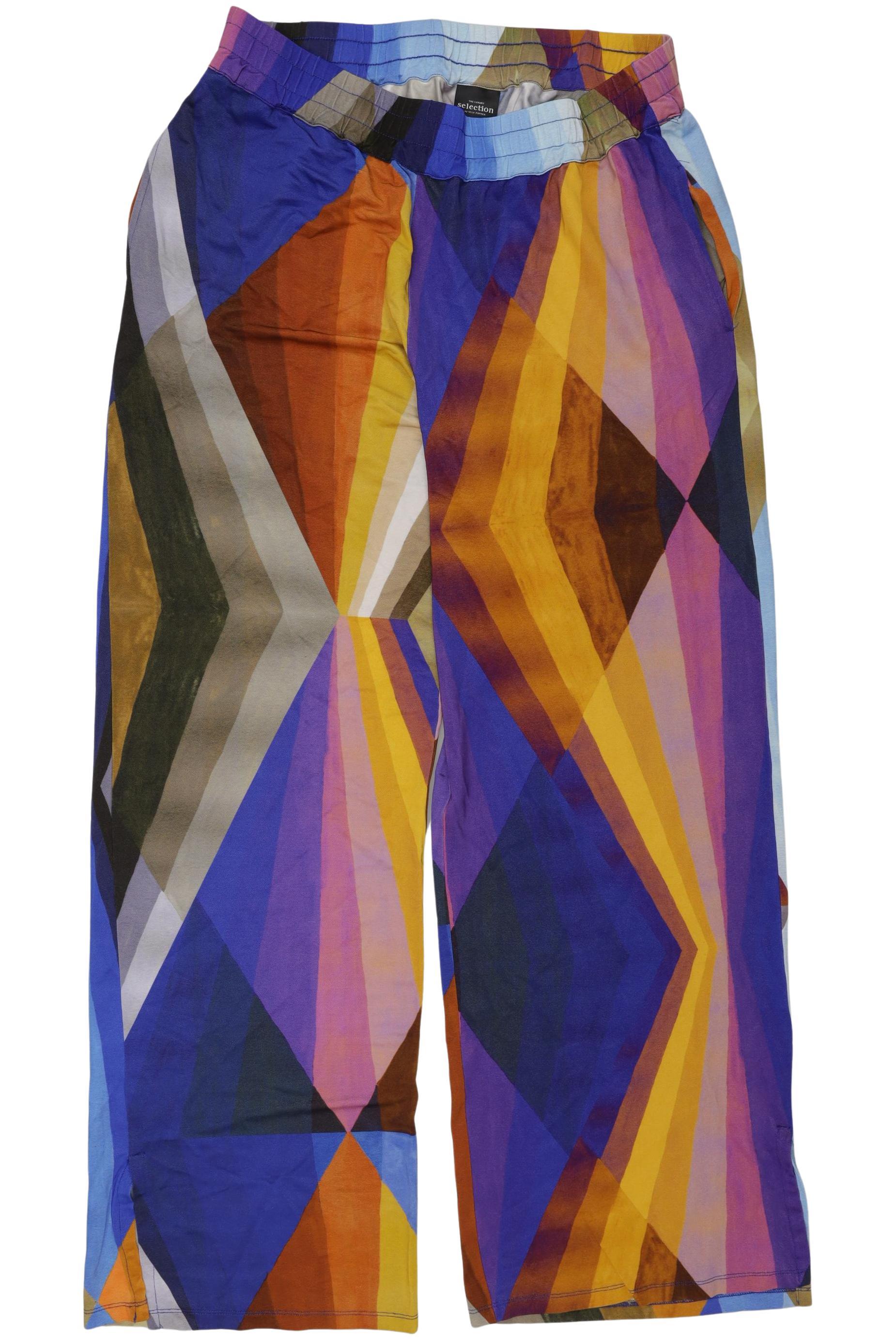 

Selection by Ulla Popken Damen Stoffhose, blau, Gr. 42