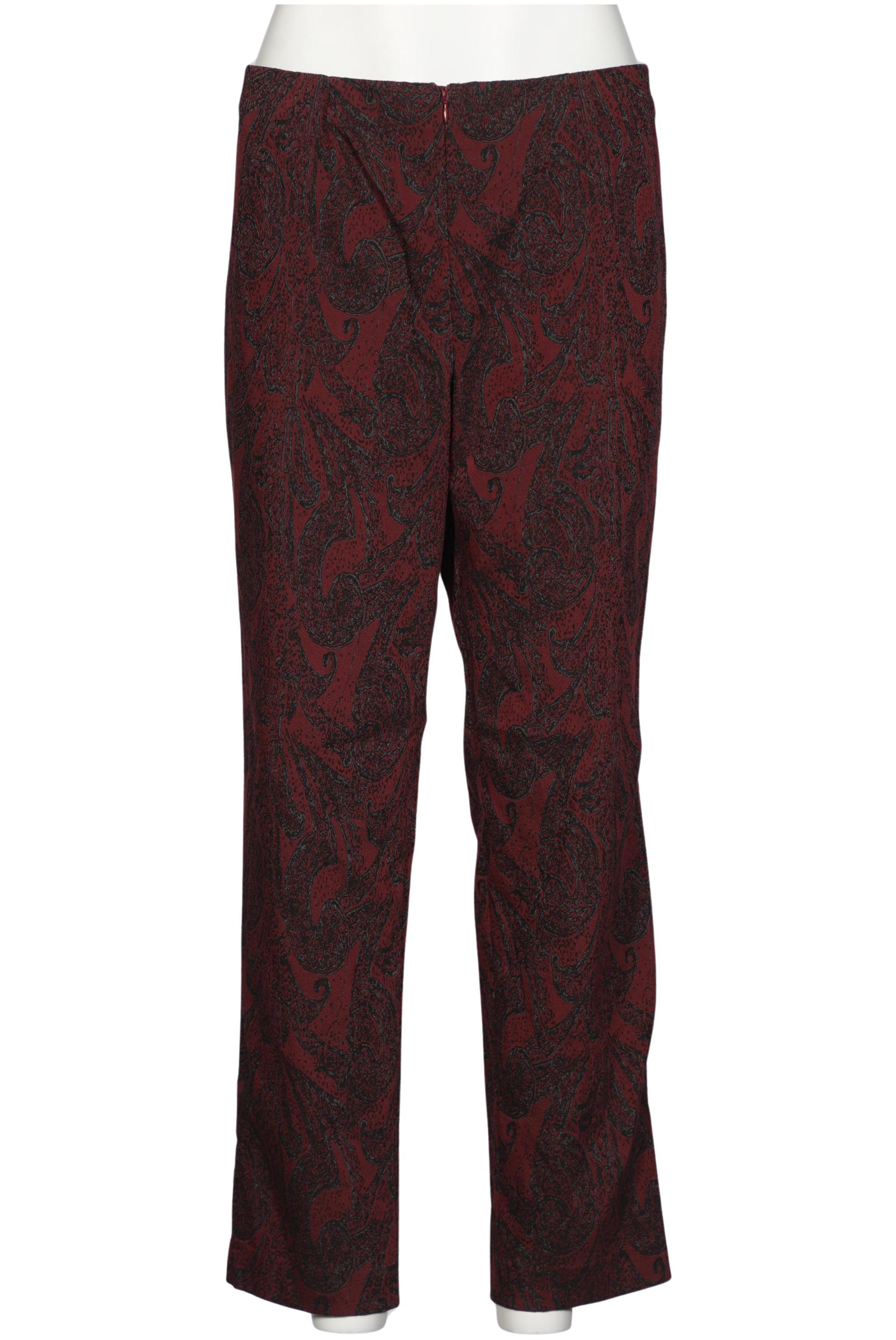 

Selection by Ulla Popken Damen Stoffhose, rot, Gr. 48