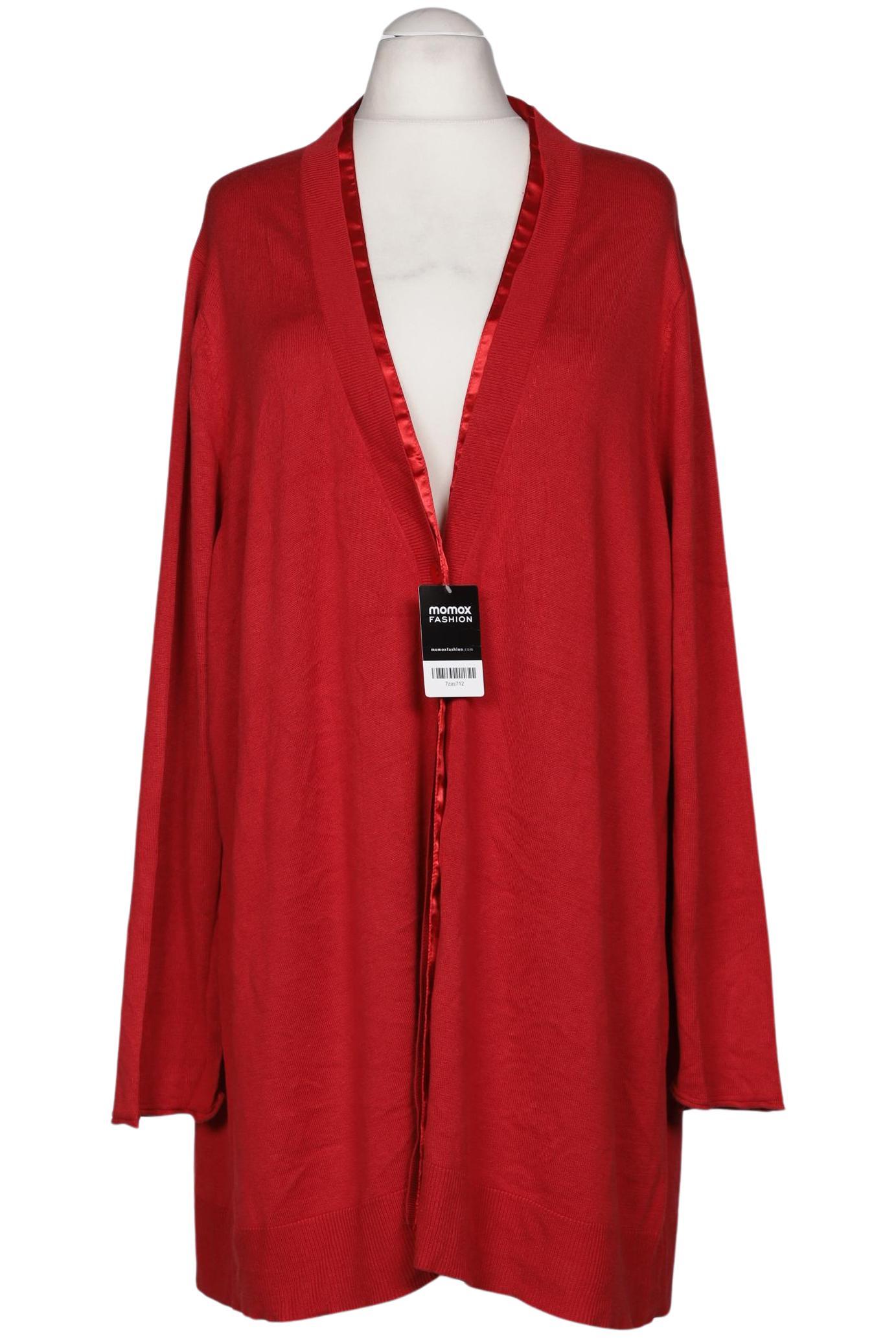 

Selection by Ulla Popken Damen Strickjacke, rot, Gr. 58