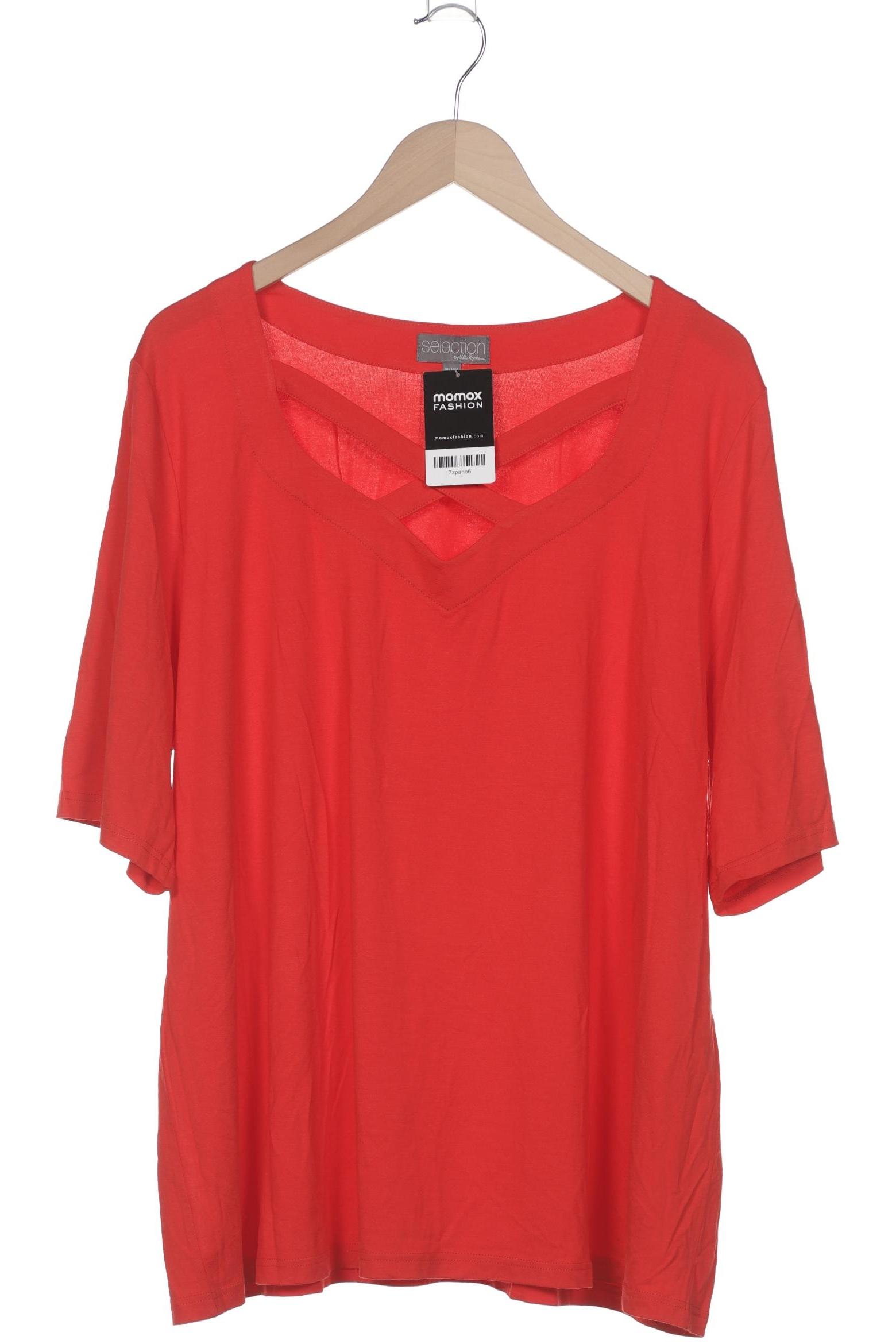 

Selection by Ulla Popken Damen T-Shirt, rot, Gr. 50