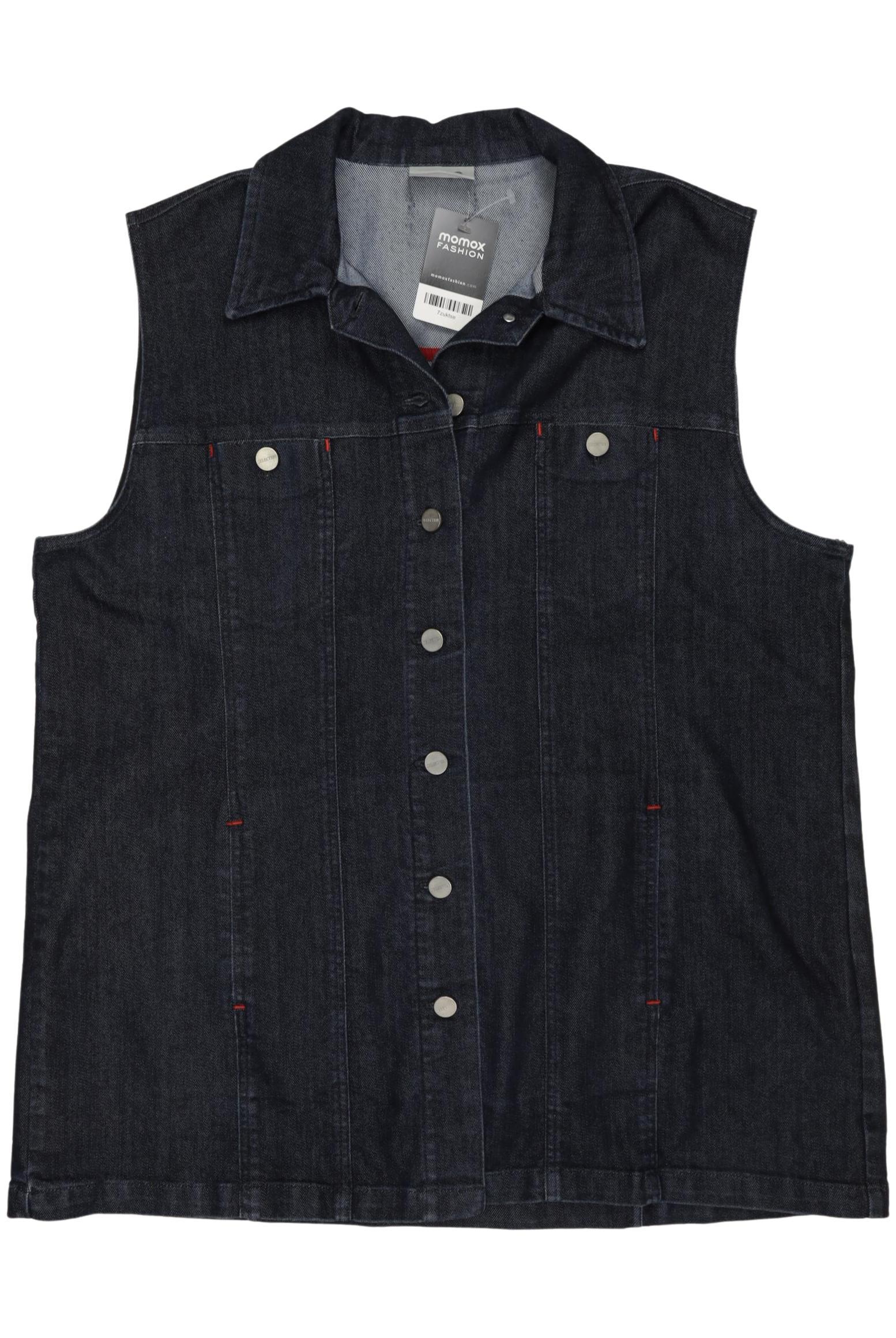 

Selection by Ulla Popken Damen Weste, marineblau, Gr. 46