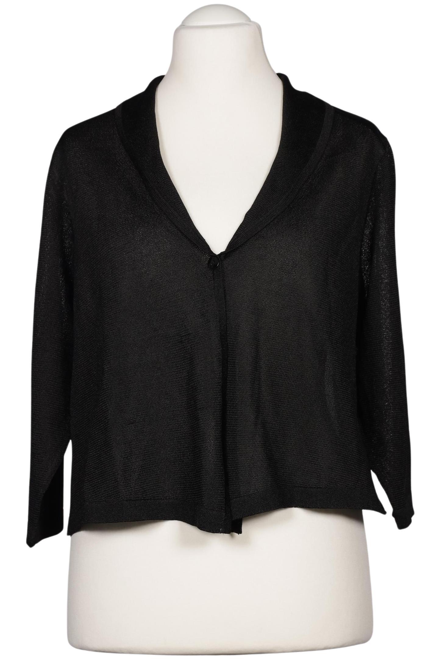 

Selection by Ulla Popken Damen Strickjacke, schwarz, Gr. 44