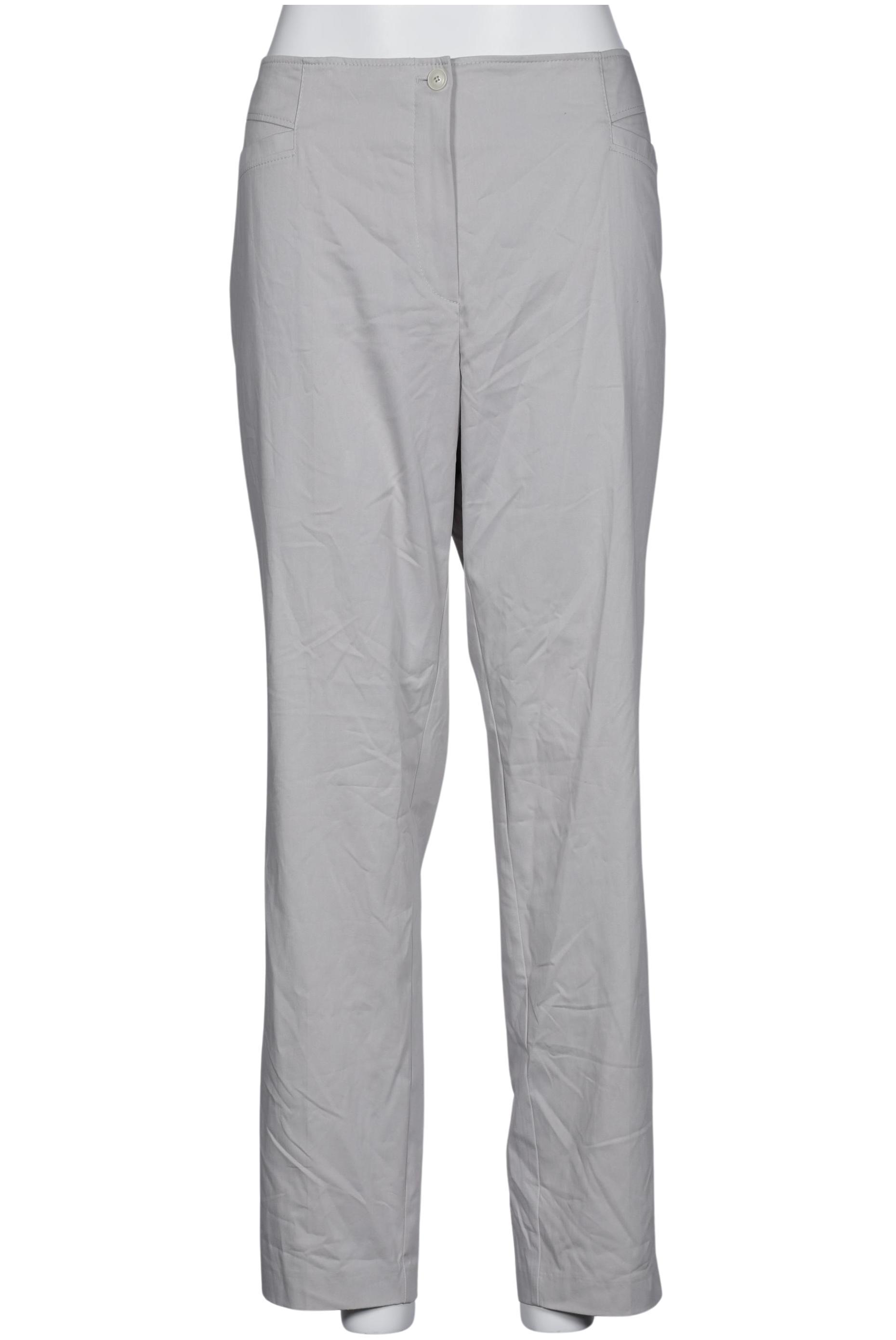 

Selection by Ulla Popken Damen Stoffhose, grau, Gr. 48