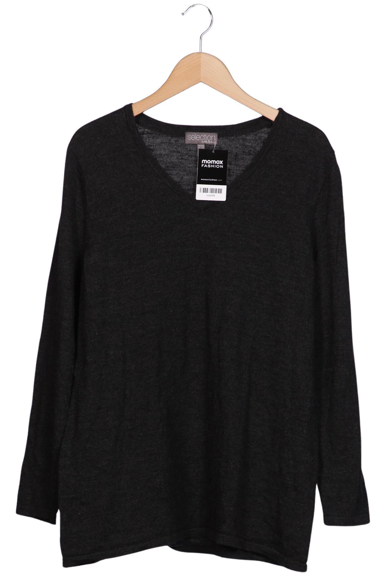 

Selection by Ulla Popken Damen Pullover, grau, Gr. 46