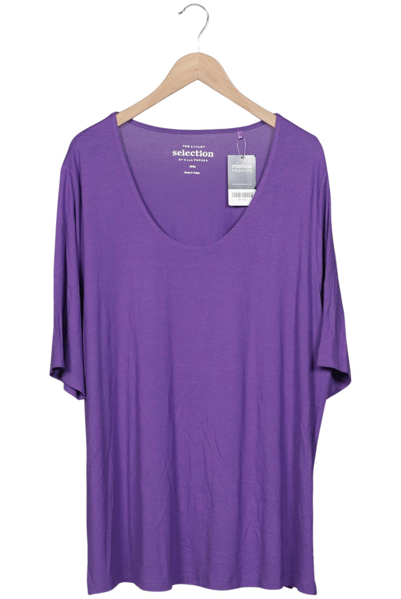 

Selection by Ulla Popken Damen T-Shirt, flieder, Gr. 50