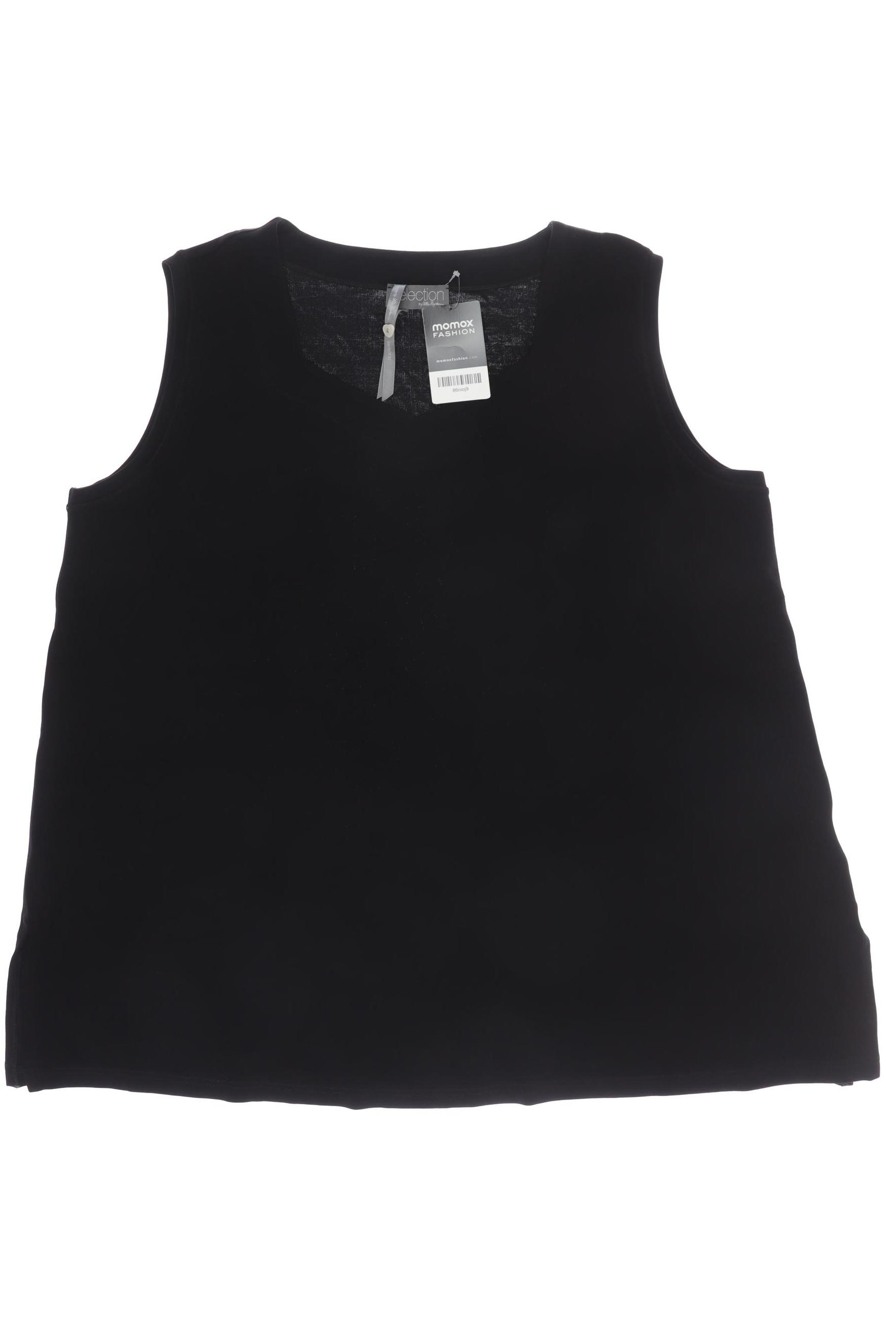 

Selection by Ulla Popken Damen Top, schwarz, Gr. 50
