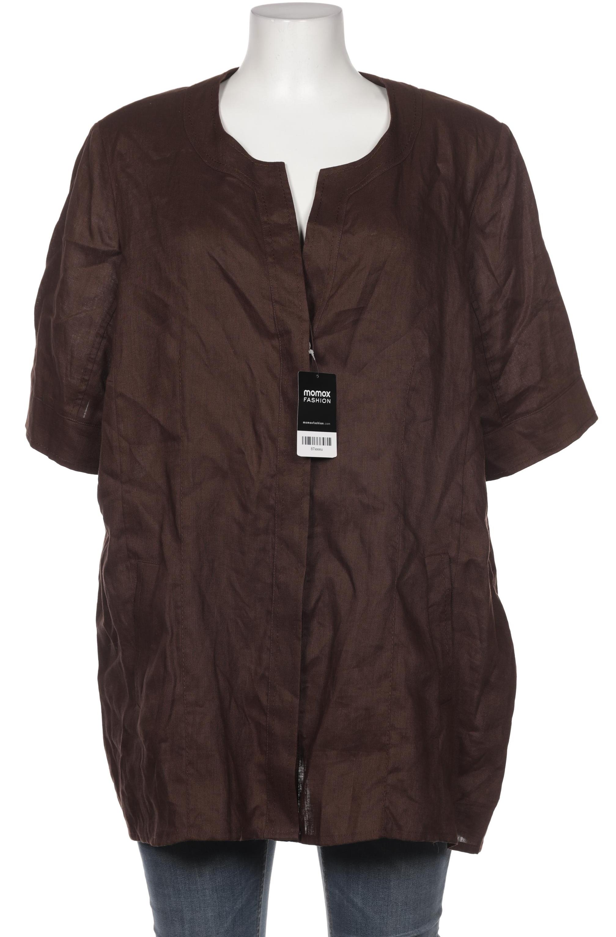 

Selection by Ulla Popken Damen Bluse, braun, Gr. 50