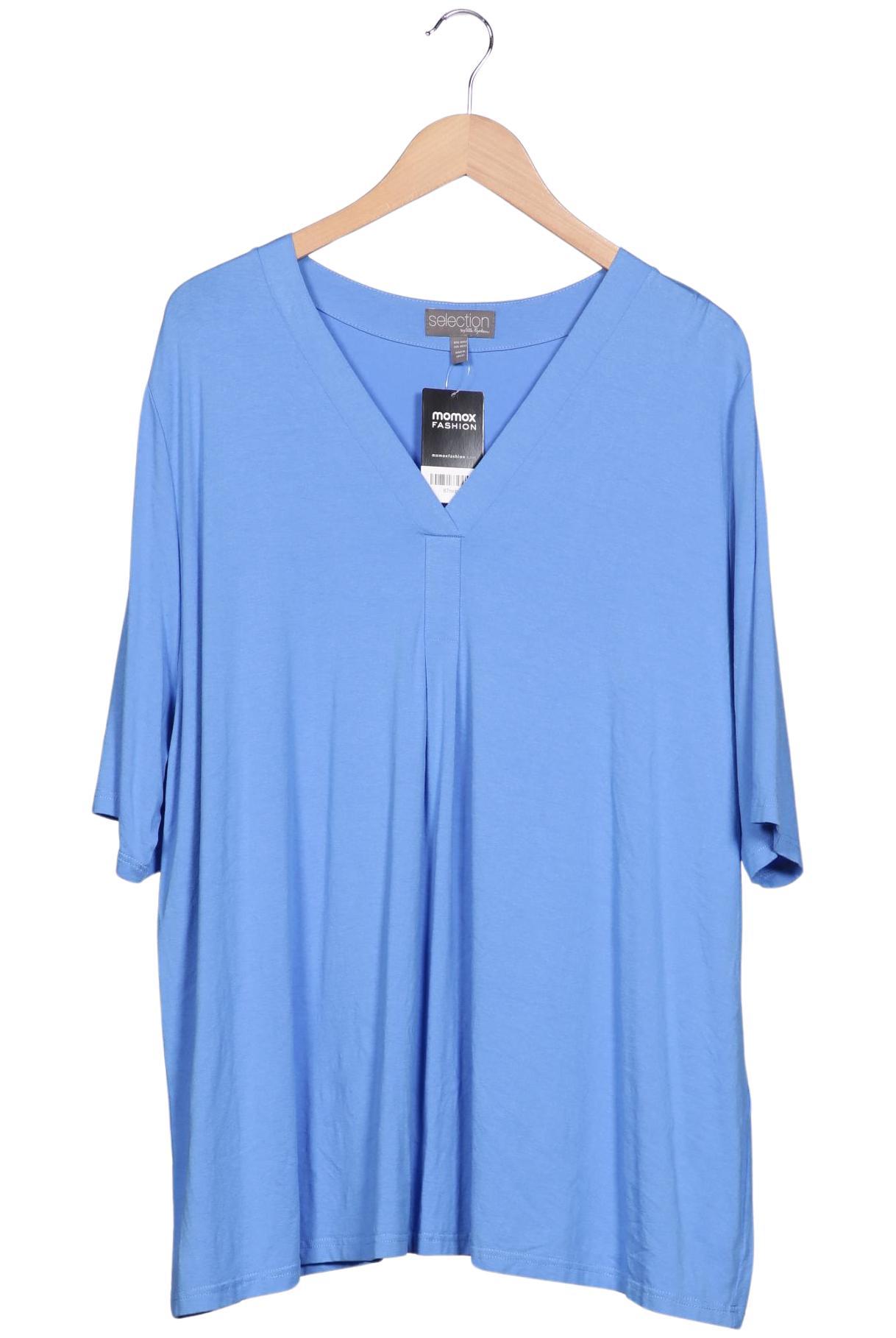 

Selection by Ulla Popken Damen T-Shirt, hellblau, Gr. 50