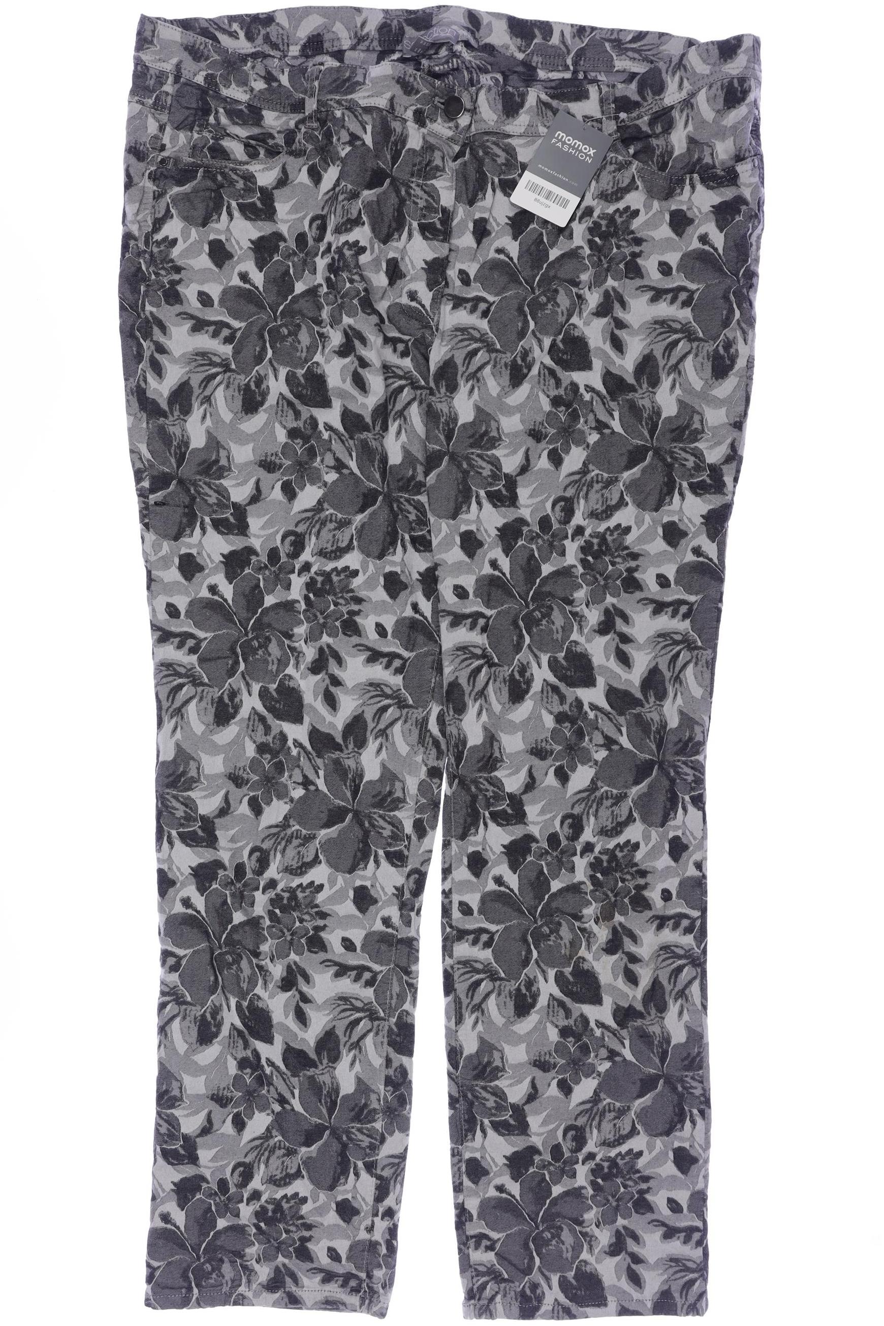 

Selection by Ulla Popken Damen Stoffhose, grau, Gr. 50