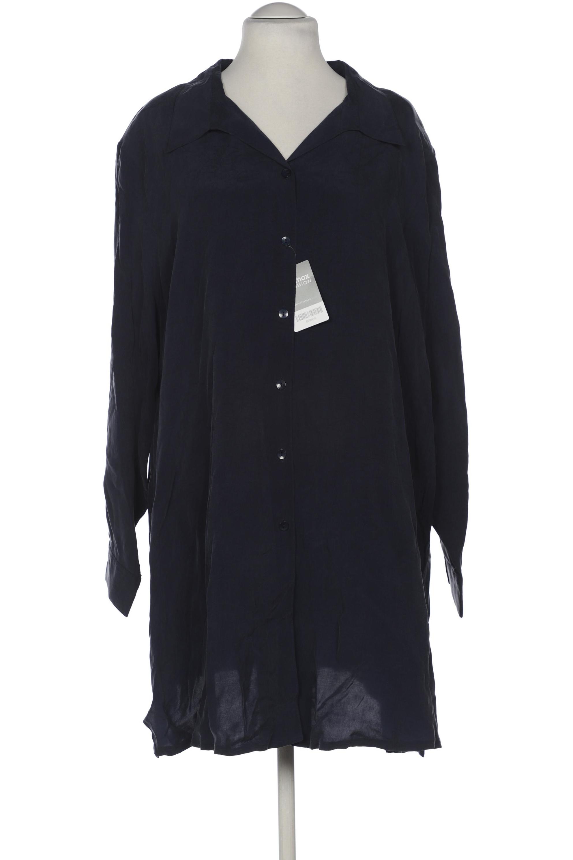 

Selection by Ulla Popken Damen Bluse, marineblau, Gr. 58