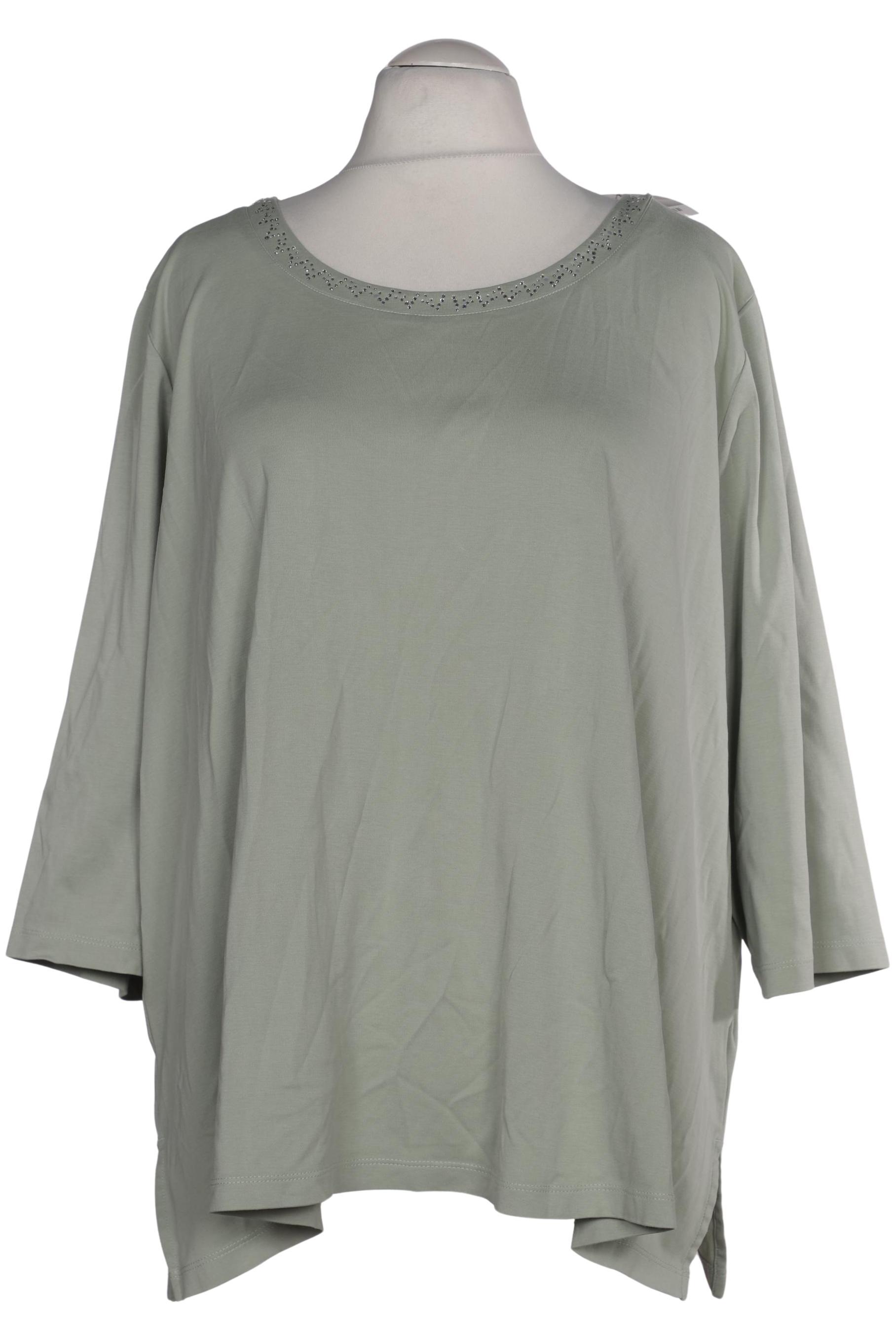 

Selection by Ulla Popken Damen T-Shirt, hellgrün, Gr. 54