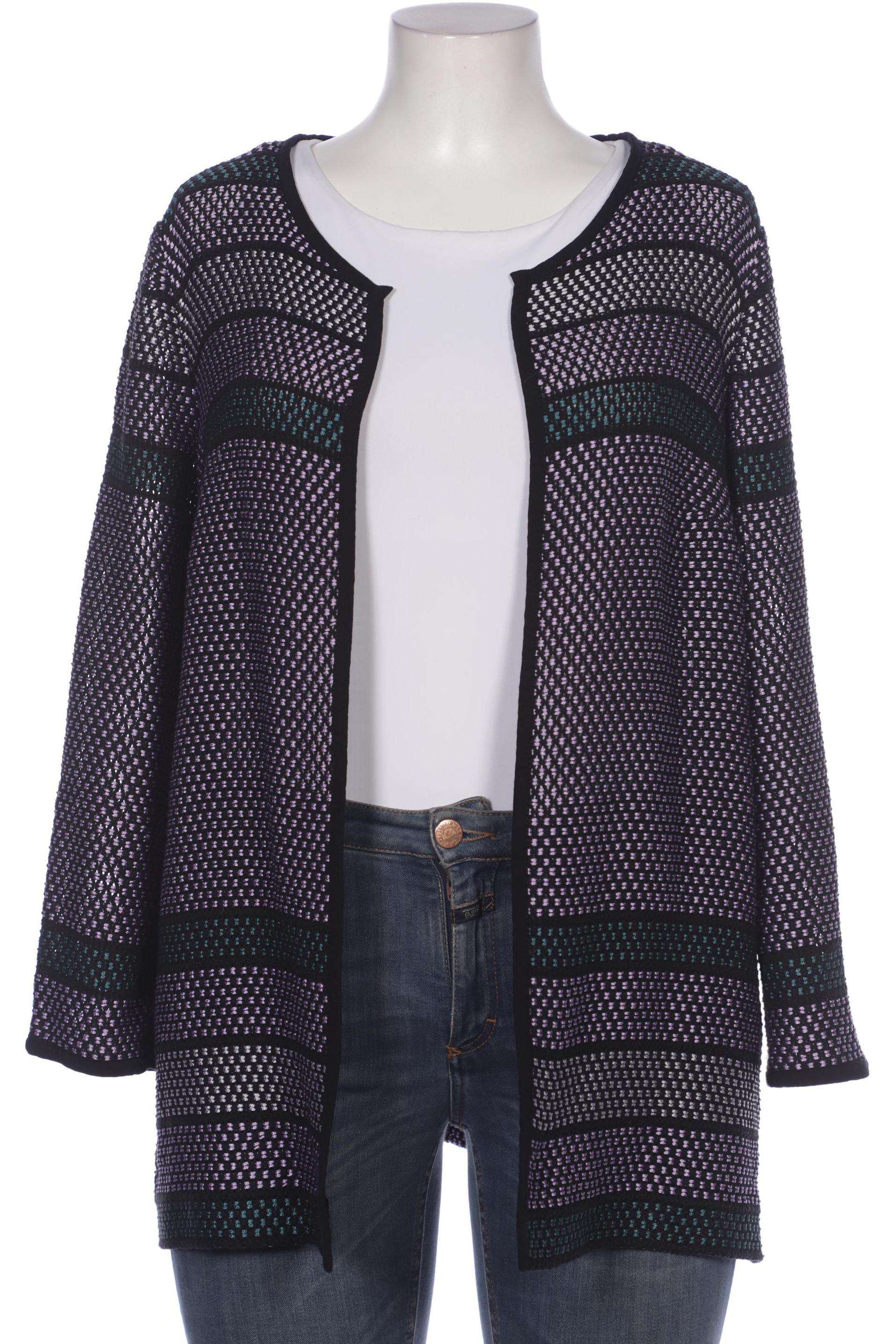 

Selection by Ulla Popken Damen Strickjacke, flieder, Gr. 44