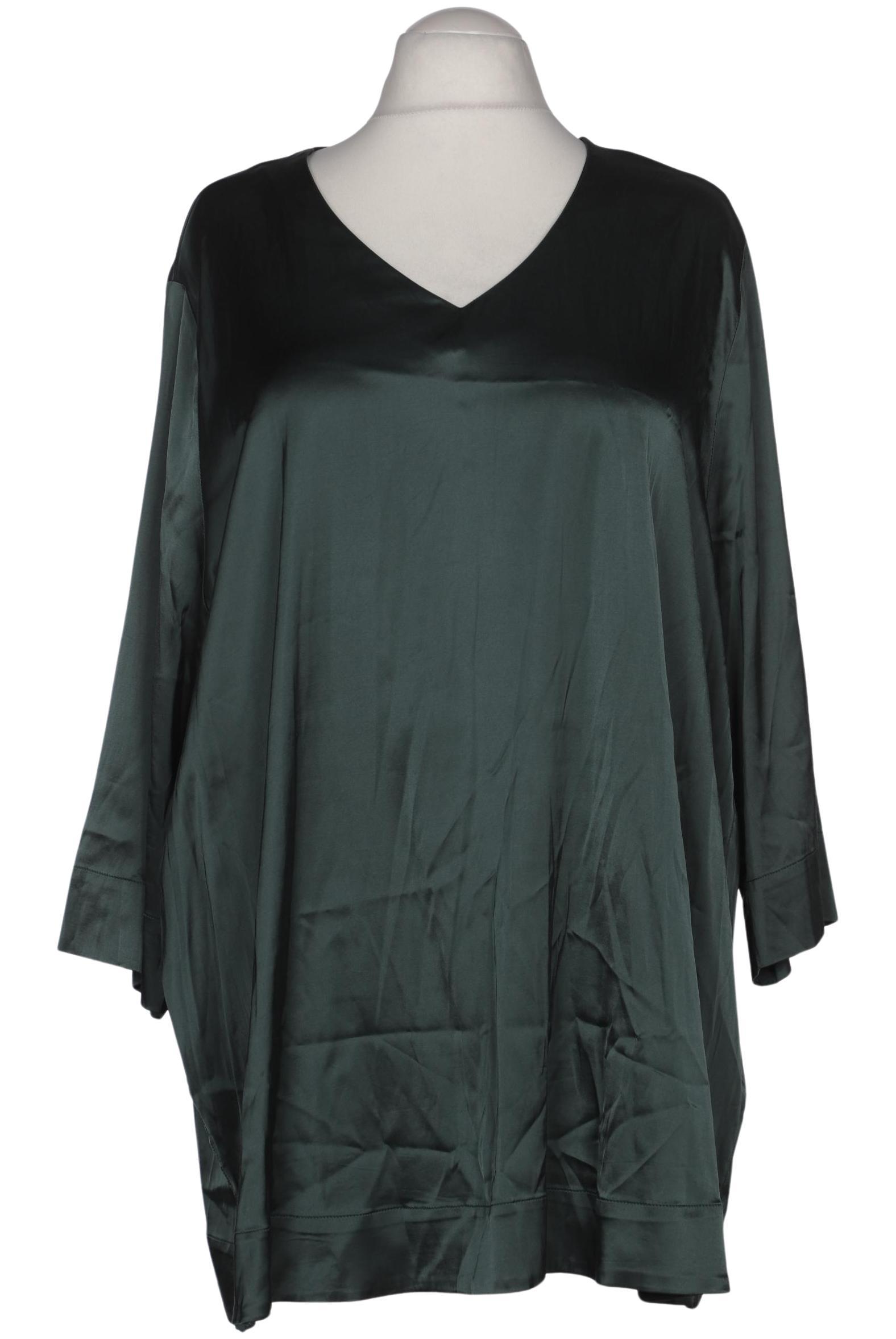 

Selection by Ulla Popken Damen Bluse, grün, Gr. 54