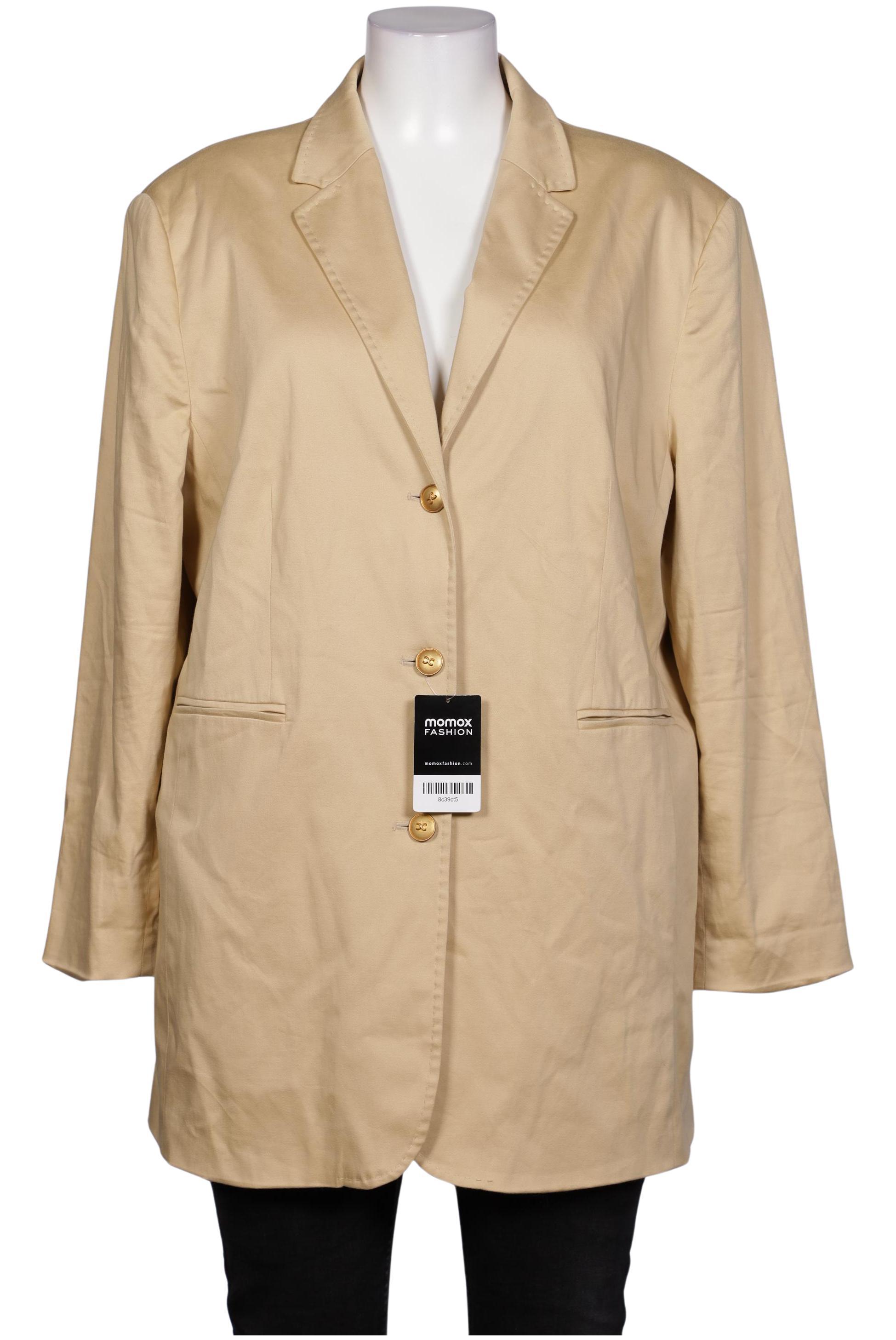 

Selection by Ulla Popken Damen Blazer, beige, Gr. 52