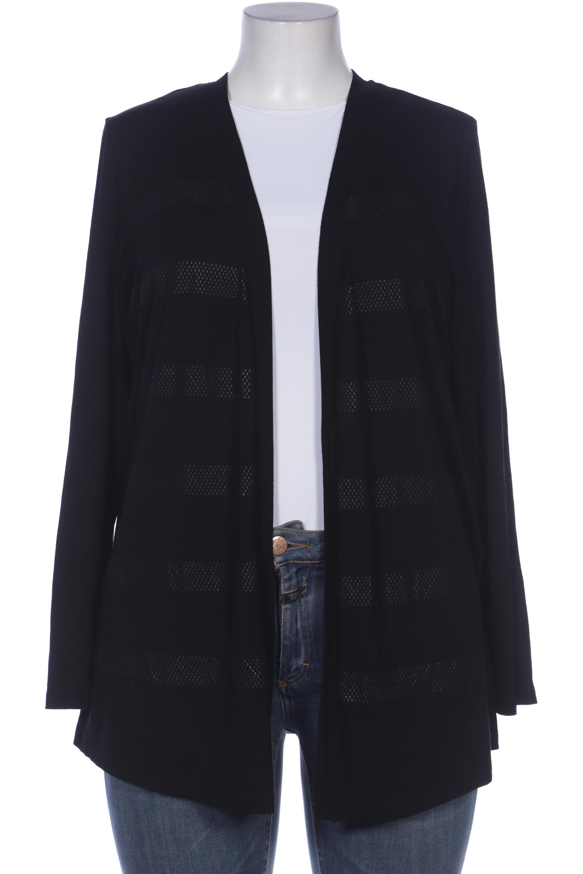 

Selection by Ulla Popken Damen Strickjacke, schwarz, Gr. 46