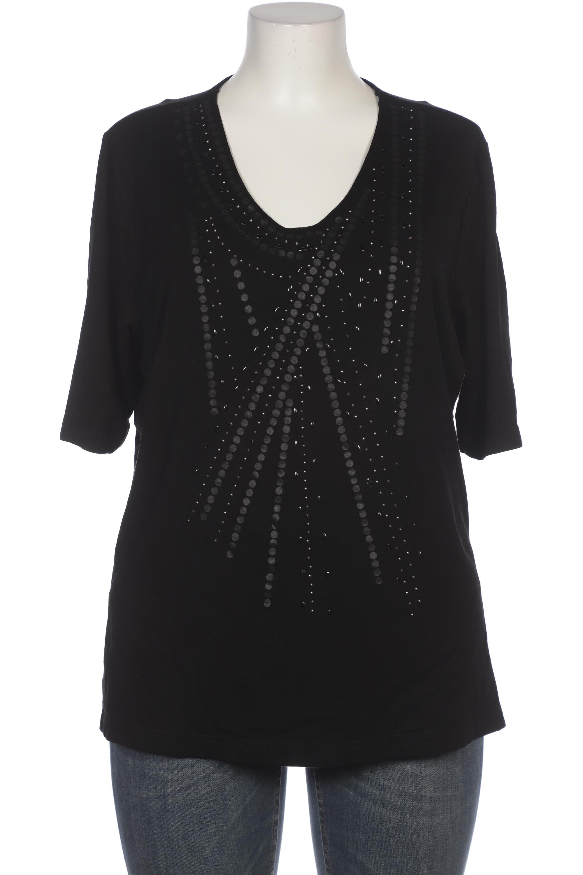 

Selection by Ulla Popken Damen Bluse, schwarz, Gr. 46