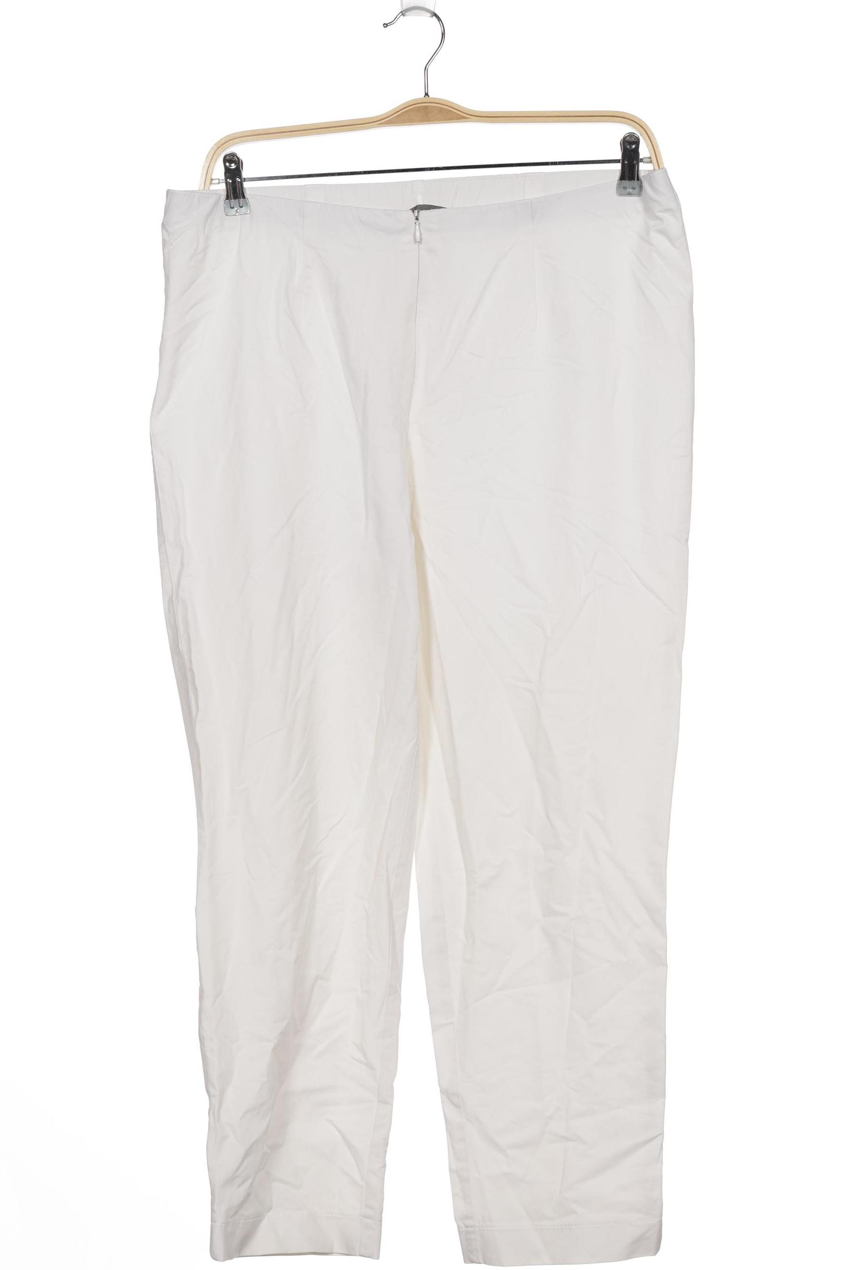 

Selection by Ulla Popken Damen Stoffhose, weiß, Gr. 46