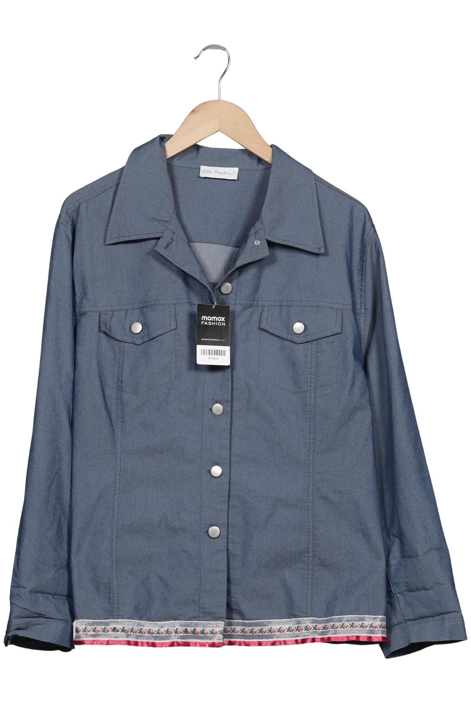 

Selection by Ulla Popken Damen Jacke, blau, Gr. 48