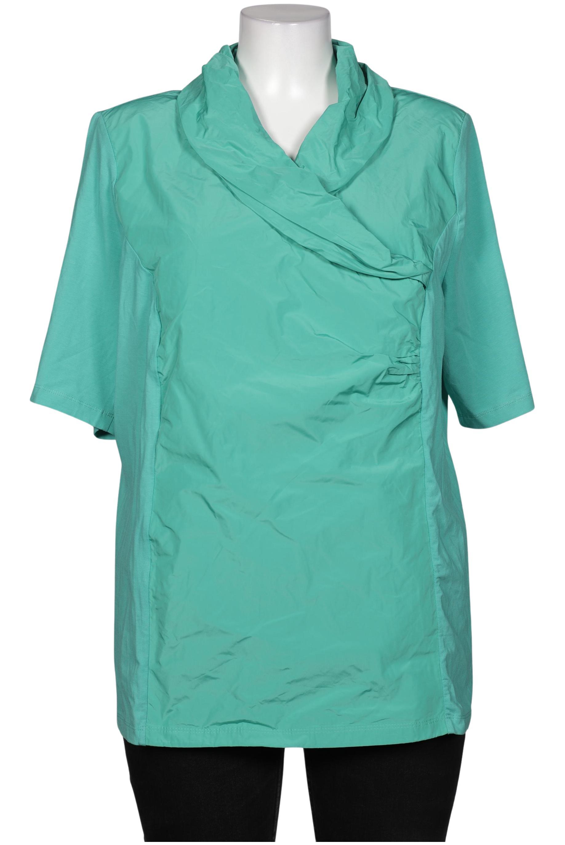 

Selection by Ulla Popken Damen Bluse, türkis, Gr. 50