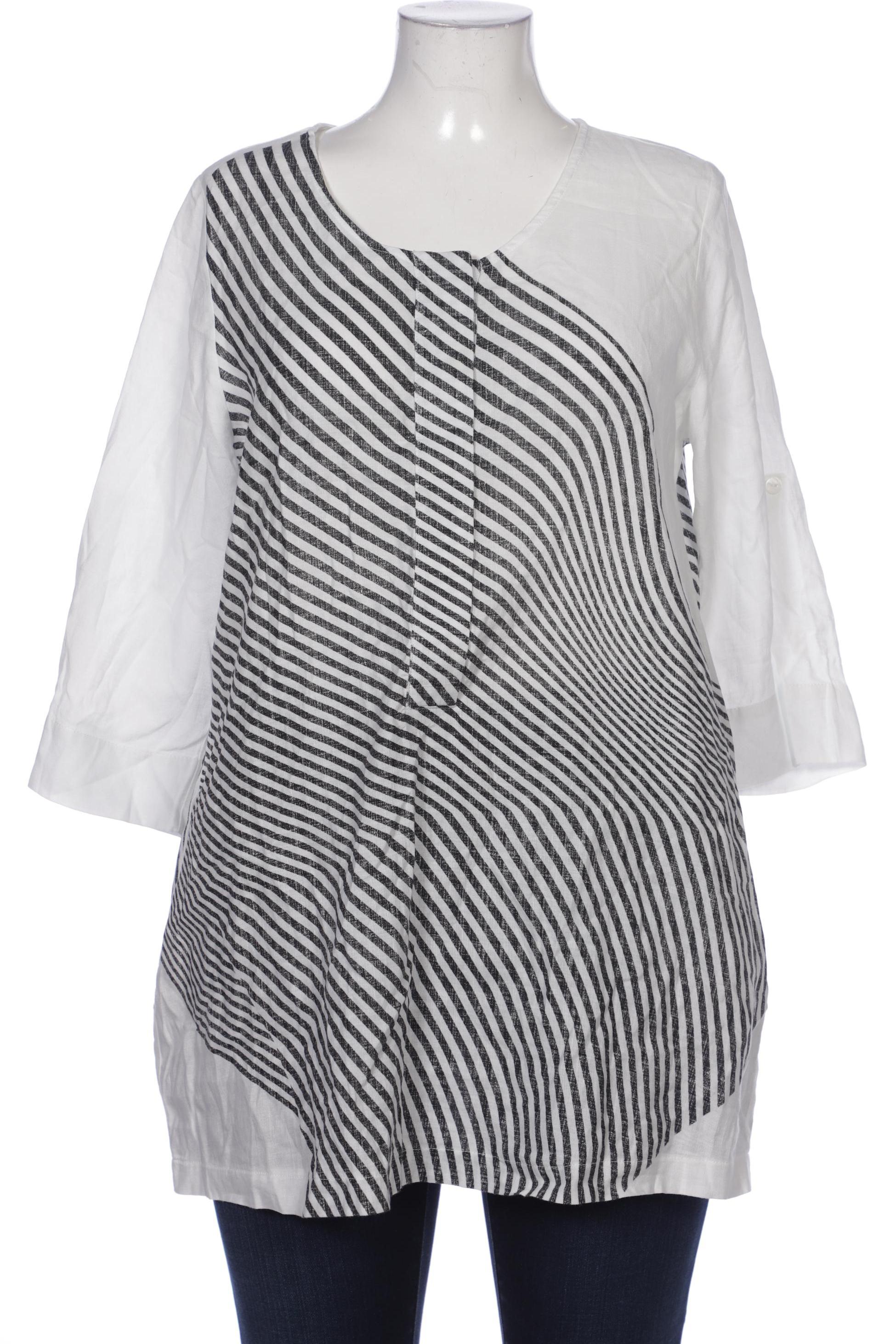 

Selection by Ulla Popken Damen Bluse, weiß, Gr. 42