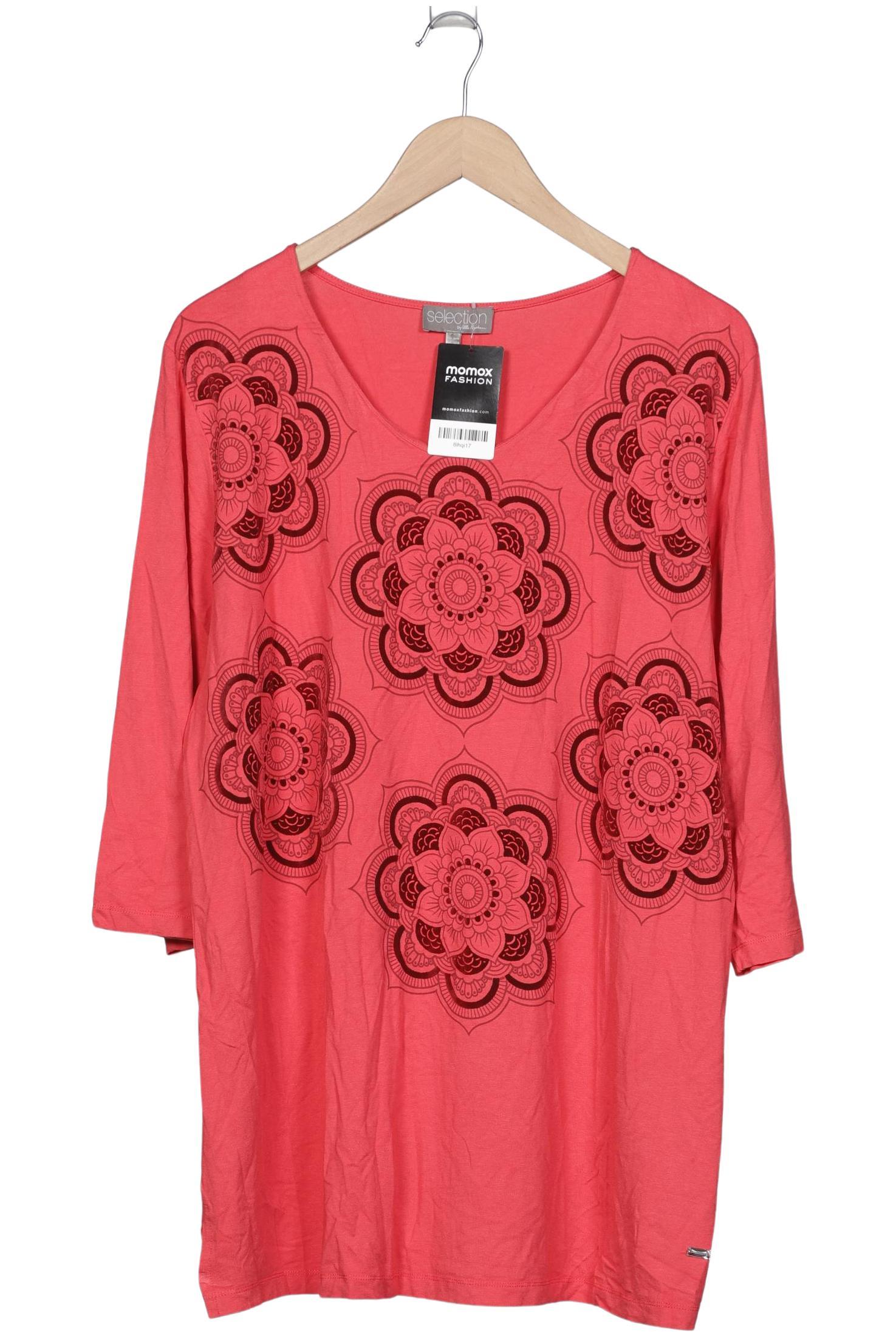 

Selection by Ulla Popken Damen Langarmshirt, pink, Gr. 46