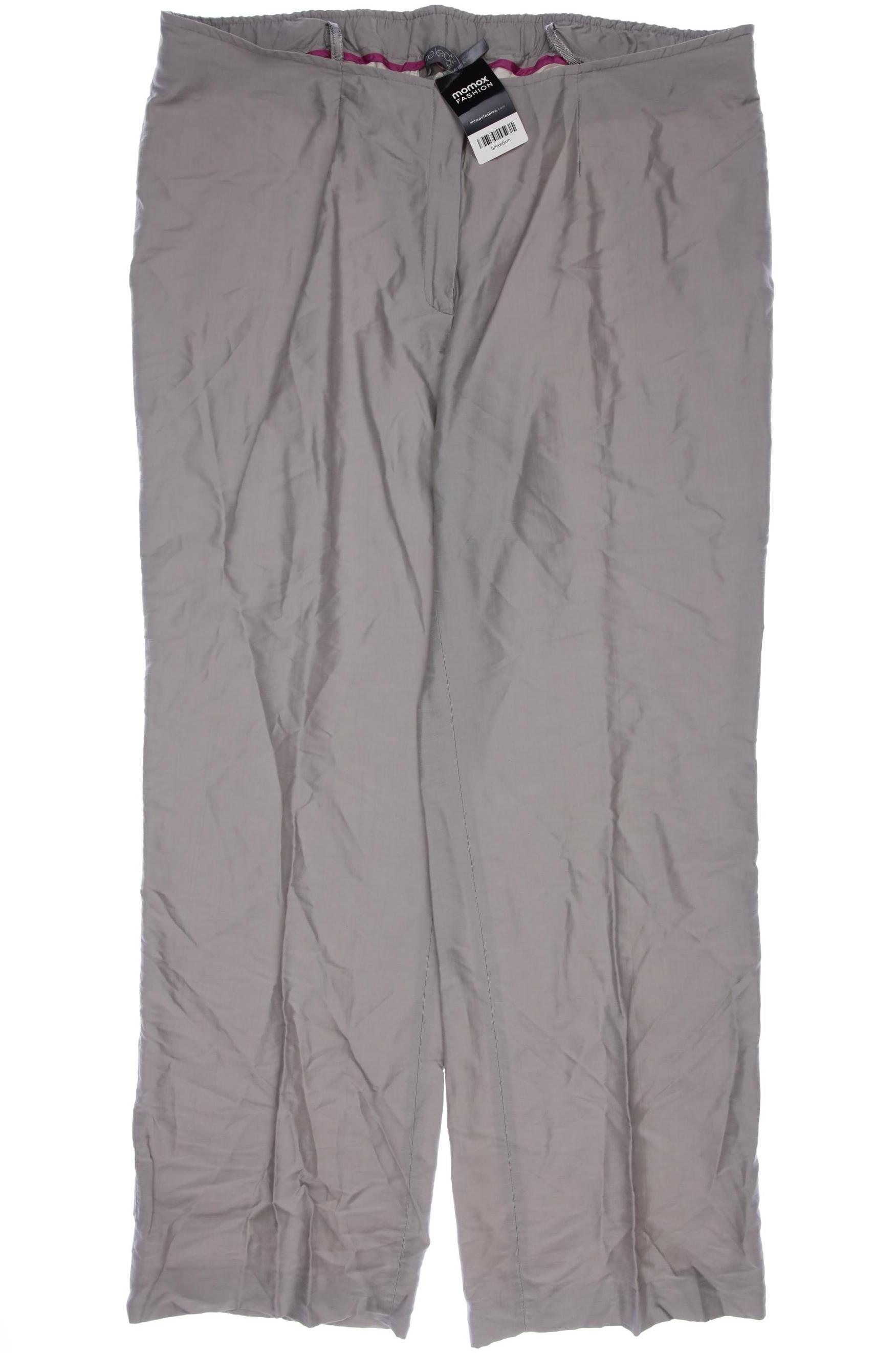 

Selection by Ulla Popken Damen Stoffhose, grau, Gr. 50