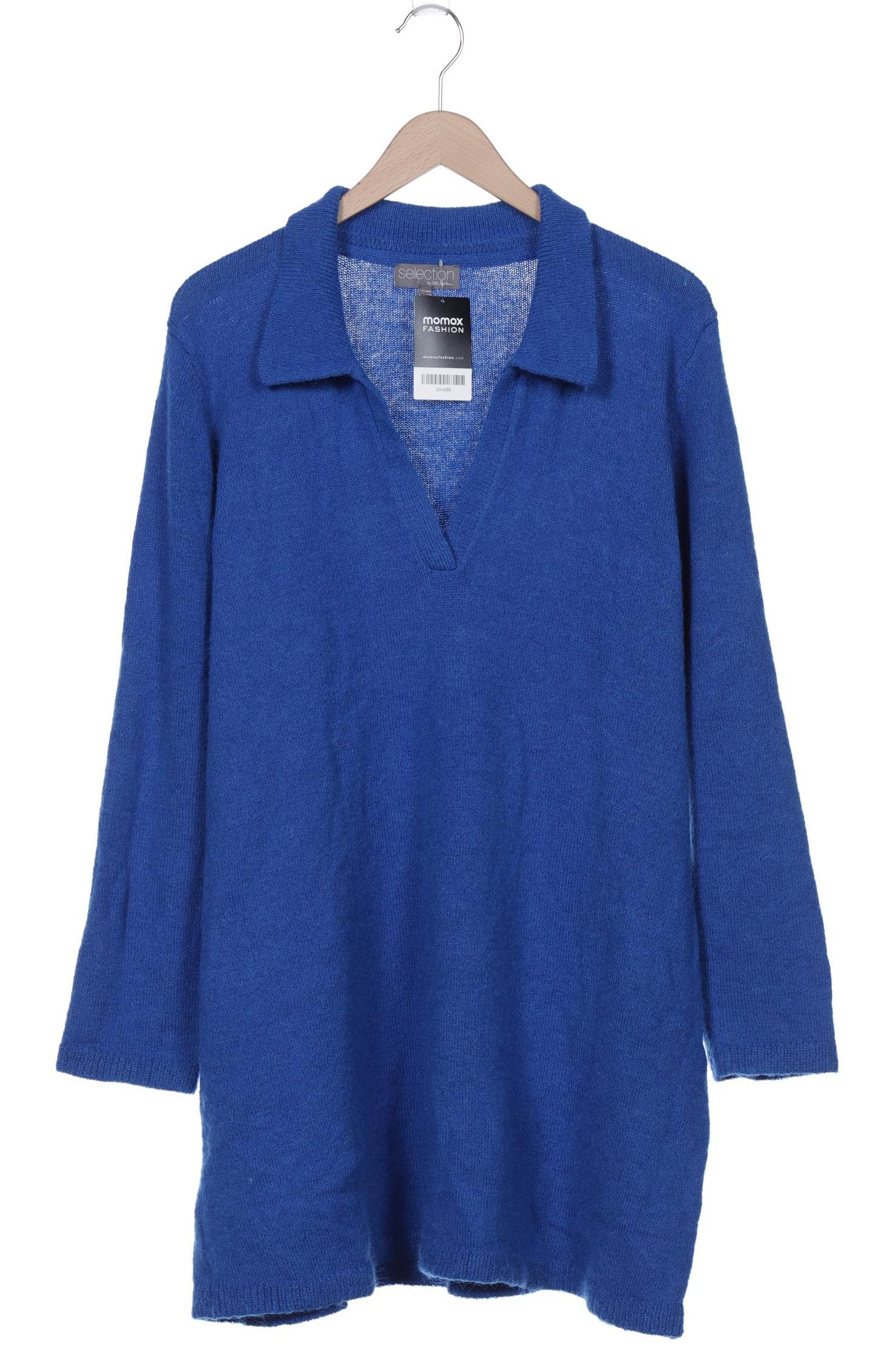 

Selection by Ulla Popken Damen Pullover, blau, Gr. 46