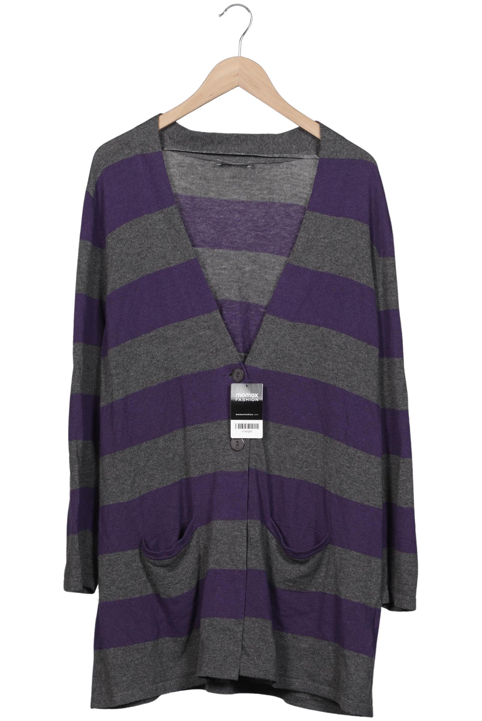 

Selection by Ulla Popken Damen Strickjacke, grau, Gr. 50