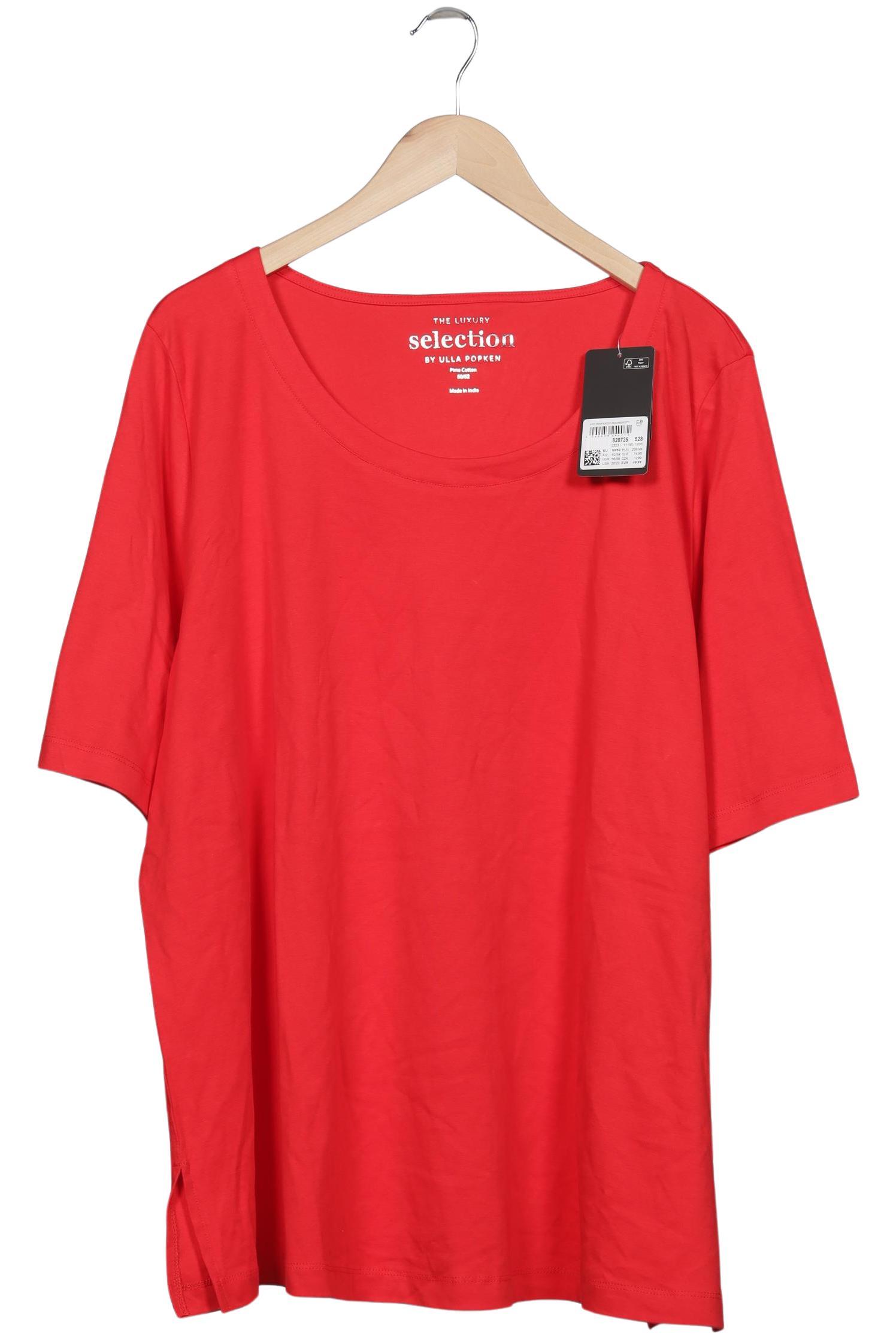 

Selection by Ulla Popken Damen T-Shirt, rot, Gr. 50