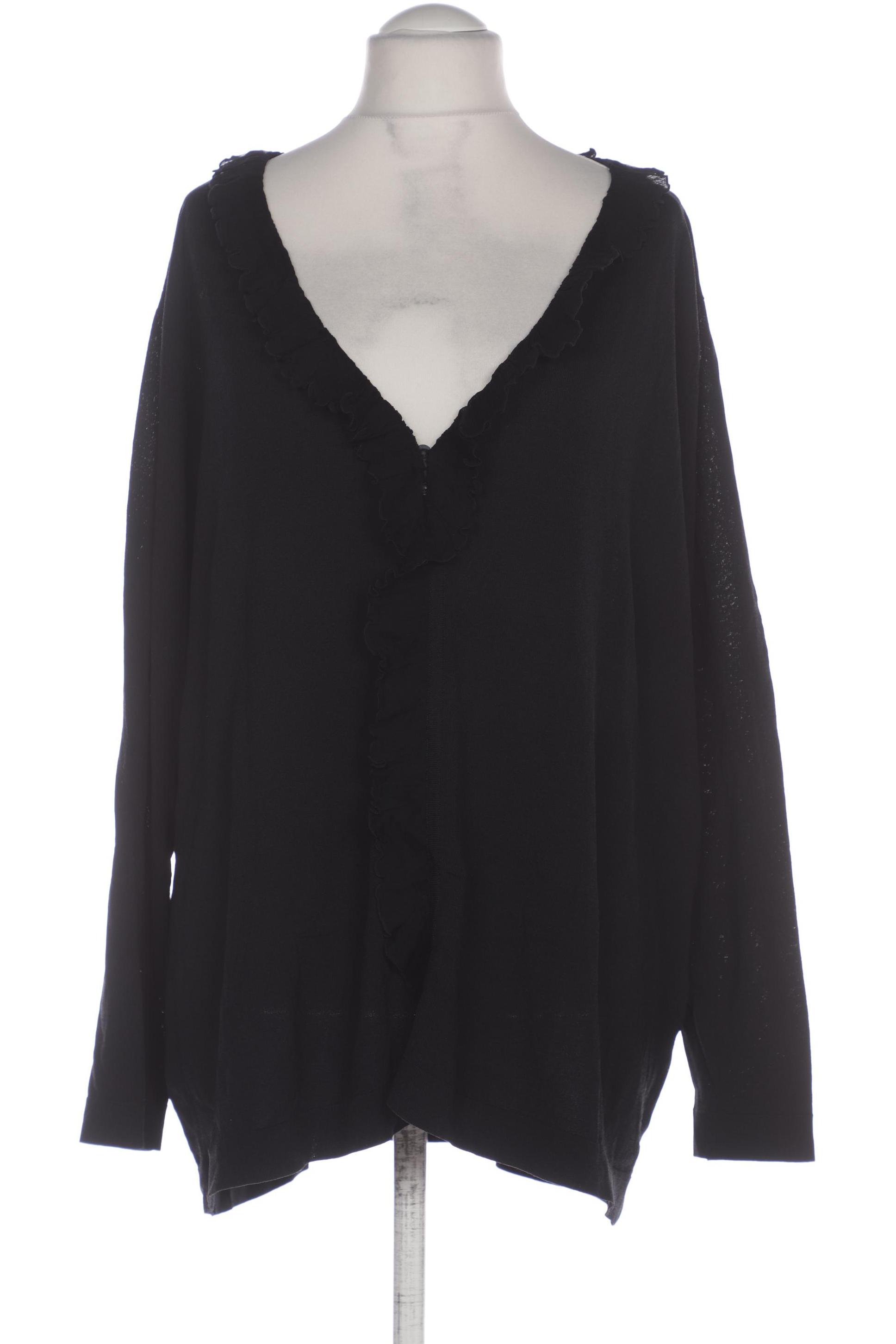

Selection by Ulla Popken Damen Strickjacke, schwarz, Gr. 56