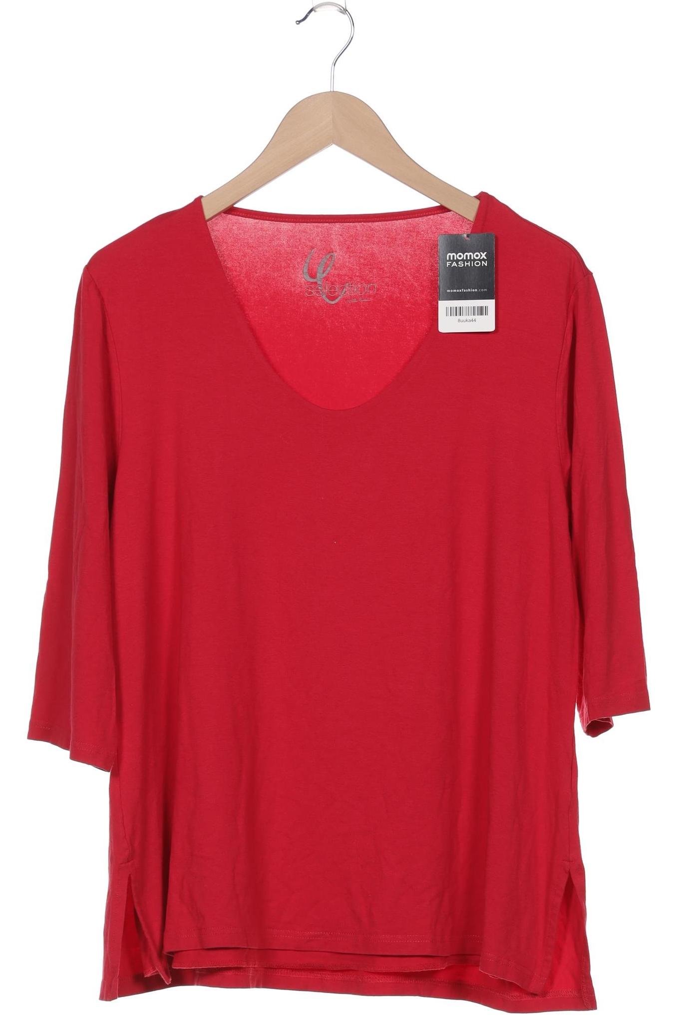 

Selection by Ulla Popken Damen Langarmshirt, pink, Gr. 46