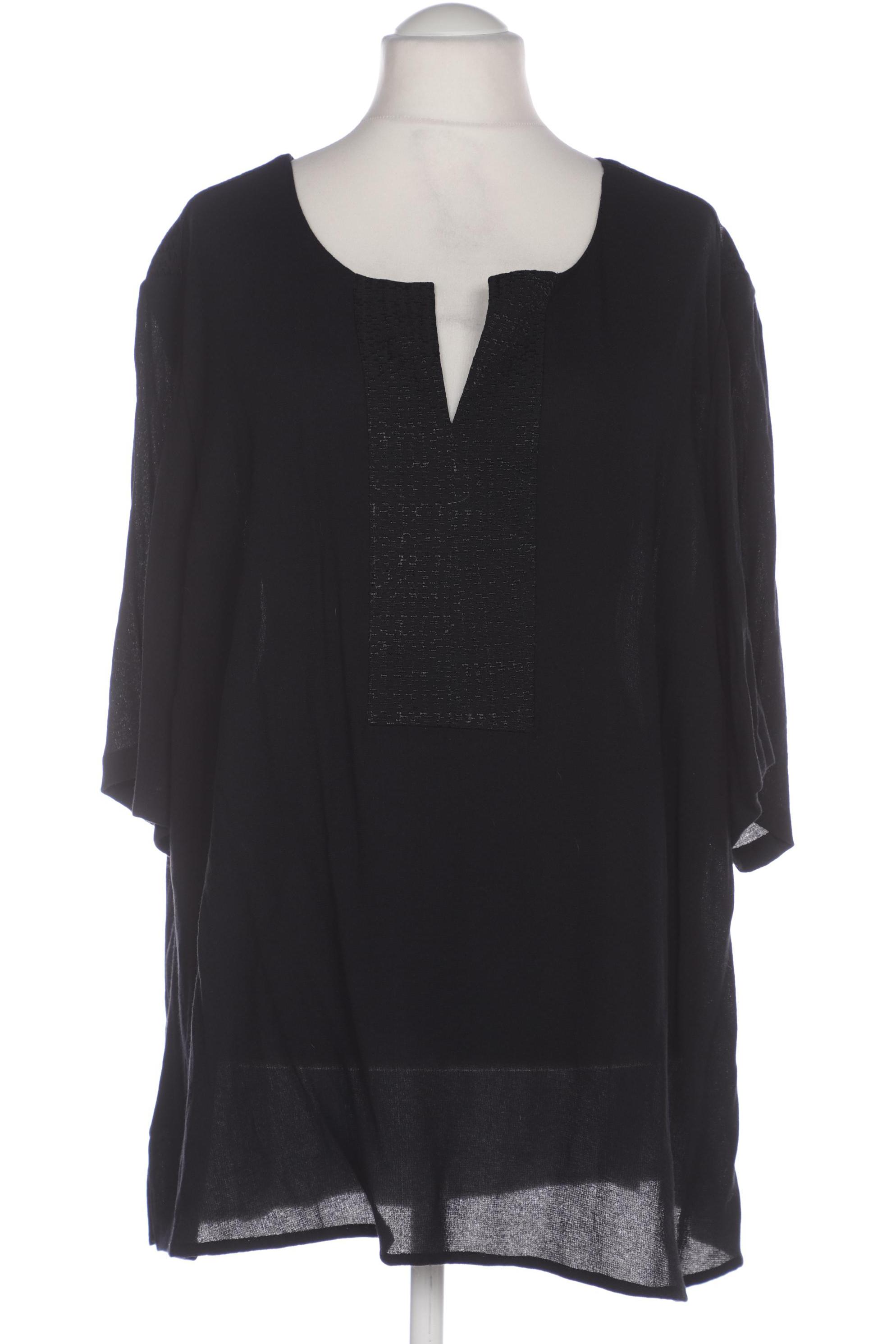 

Selection by Ulla Popken Damen Bluse, schwarz, Gr. 56