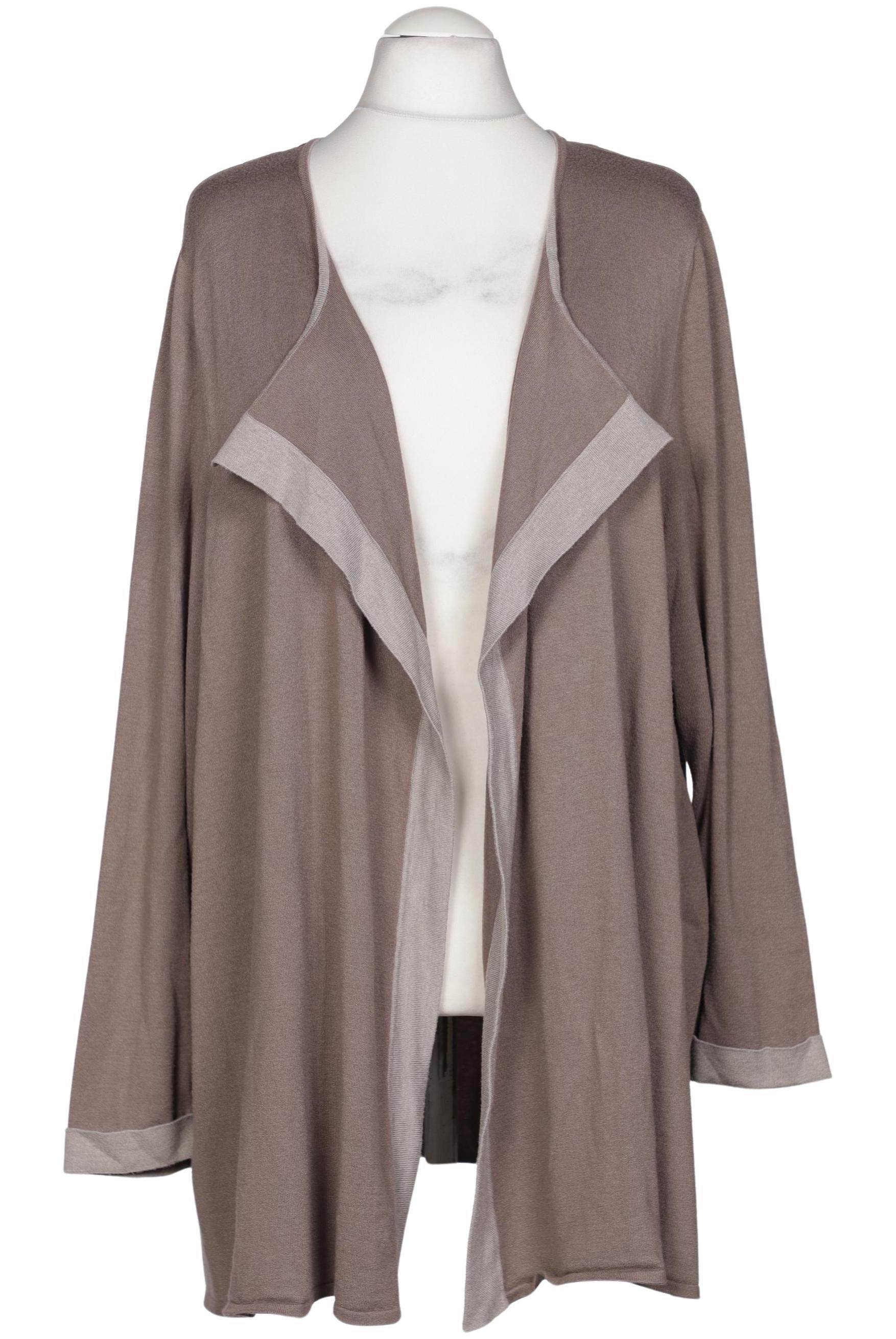 

Selection by Ulla Popken Damen Strickjacke, braun, Gr. 54