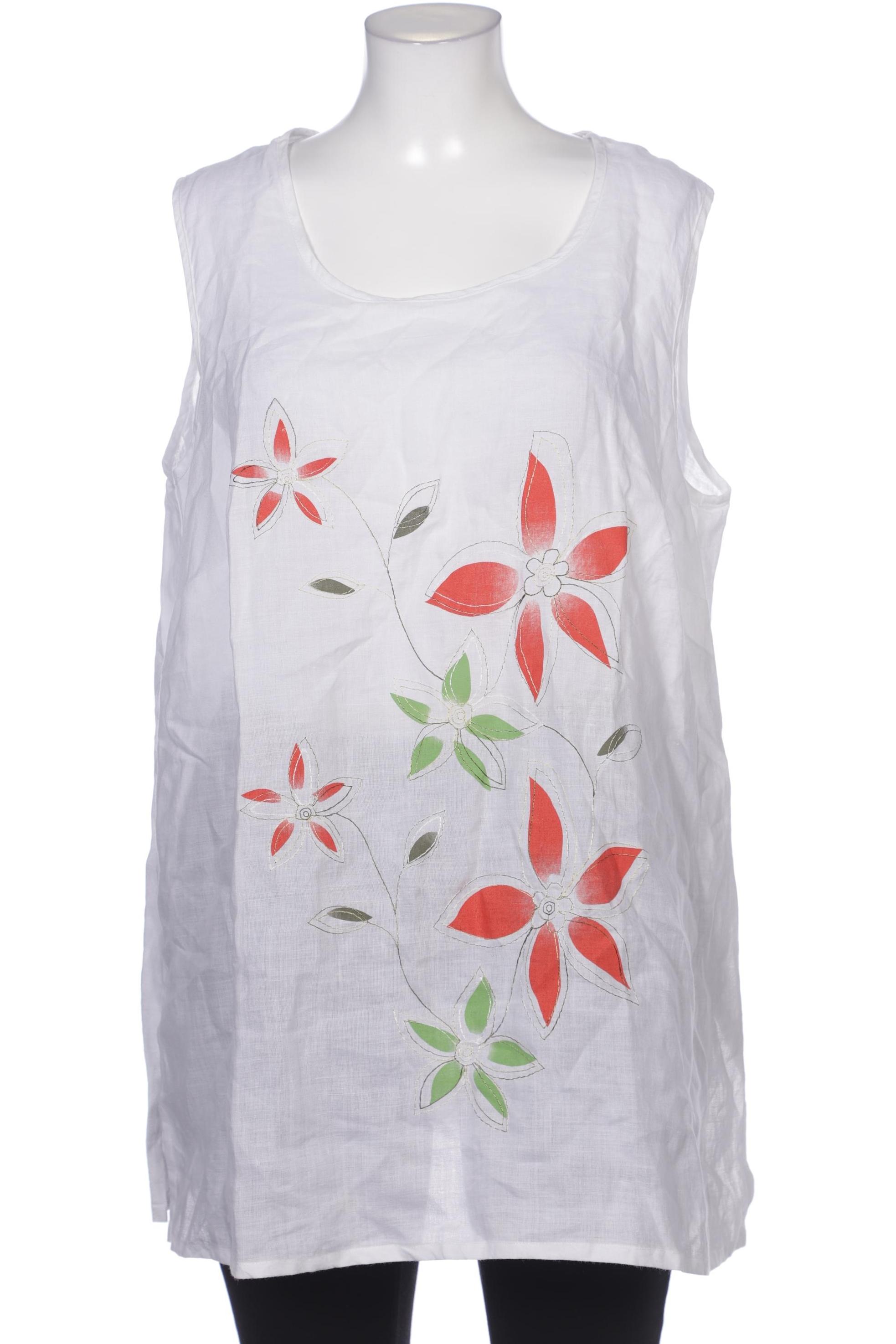 

Selection by Ulla Popken Damen Top, weiß, Gr. 52