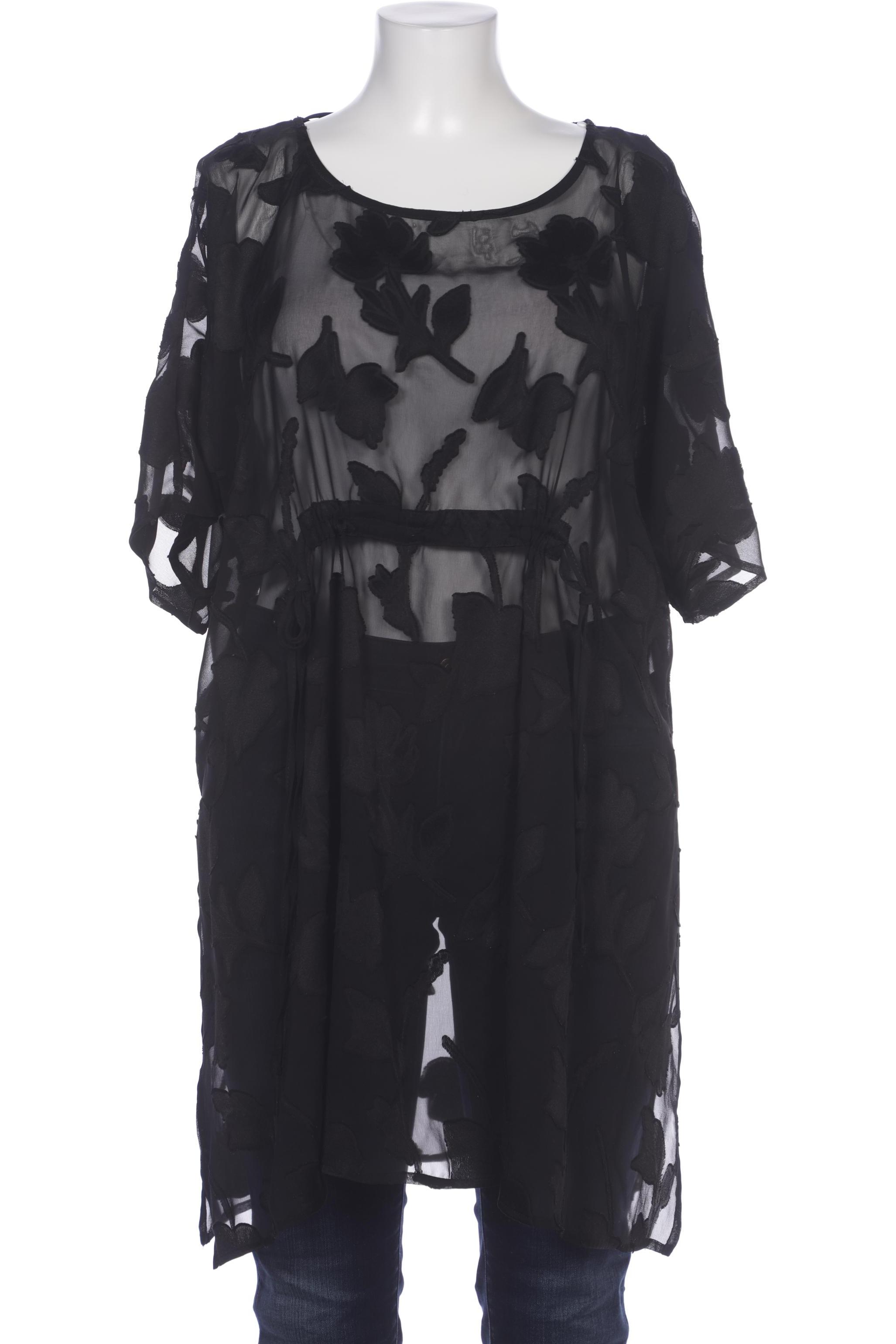 

Selection by Ulla Popken Damen Bluse, schwarz, Gr. 46