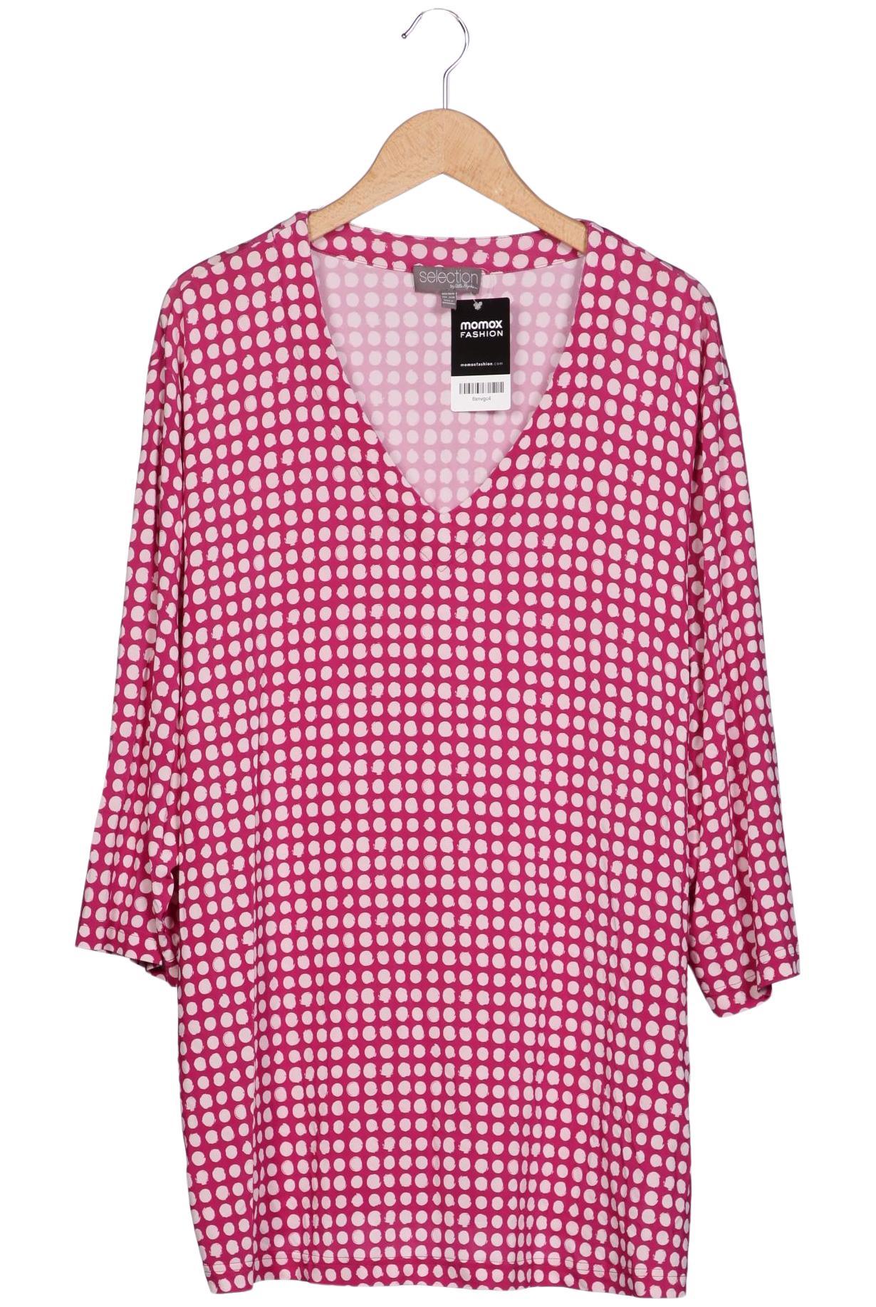 

Selection by Ulla Popken Damen Langarmshirt, pink, Gr. 46